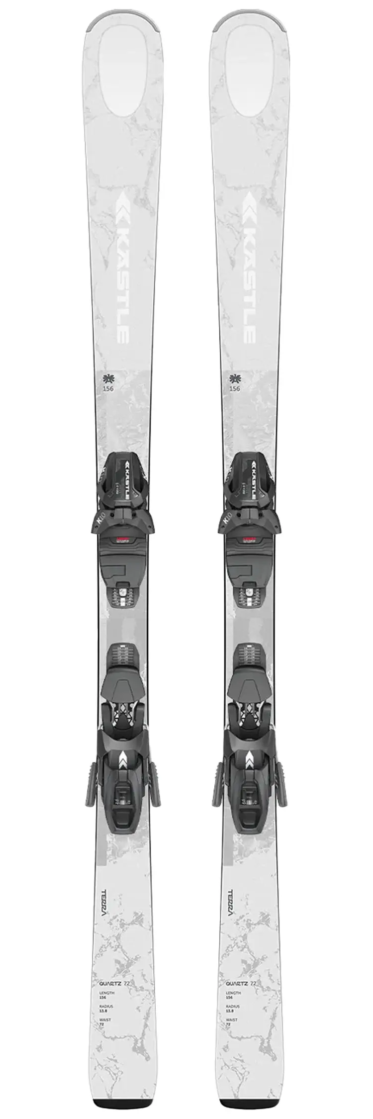 Kastle Quartz 72 alpineski set met K10 bindingen