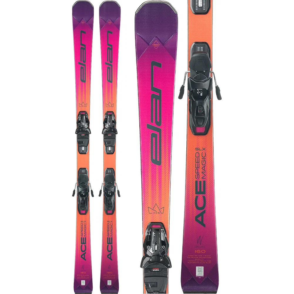 Elan Ace Speed Magic SLX dames ski's inclusief ELX 11.0 GripWalk SHIFT binding