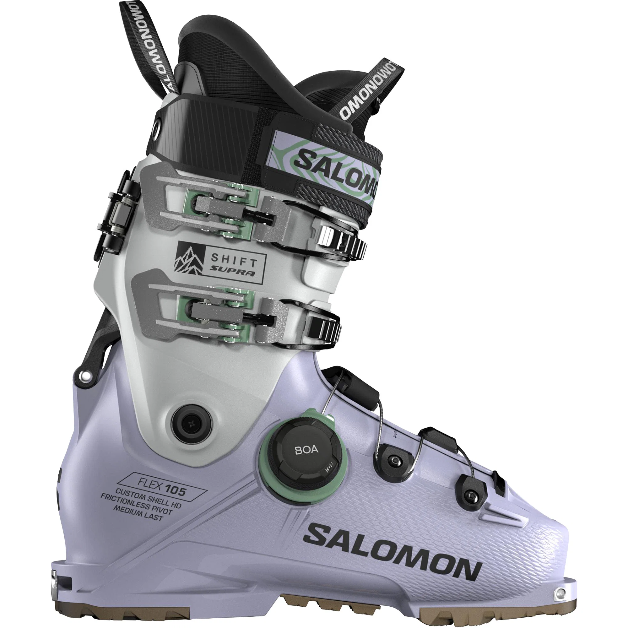Salomon Shift Supra BOA R 105 Alpiene Skischoenen Dames Cosmic Sky