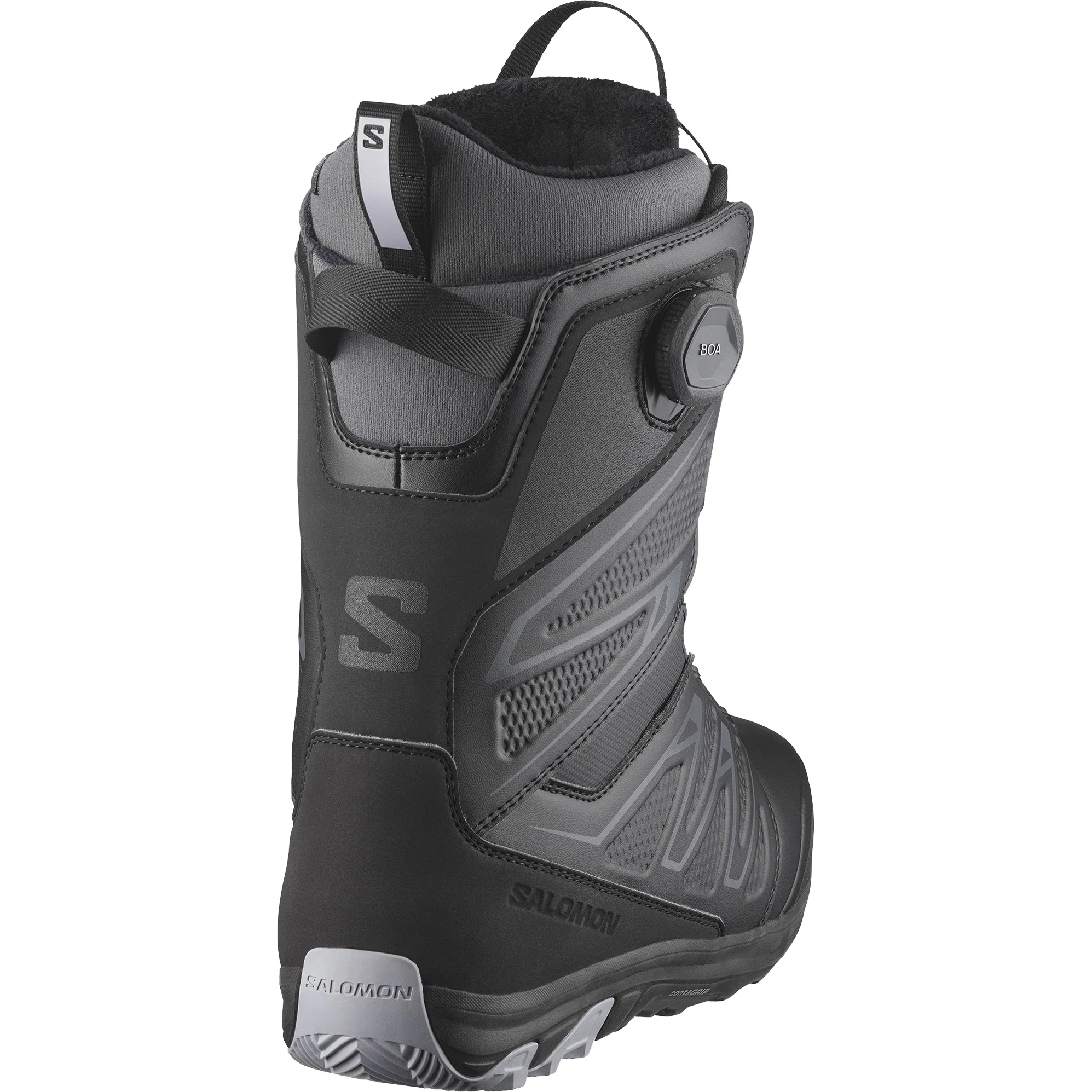 Foto 2 van Salomon Ivy Boa SJ 24/25 Snowboardschoenen Dames Zwart