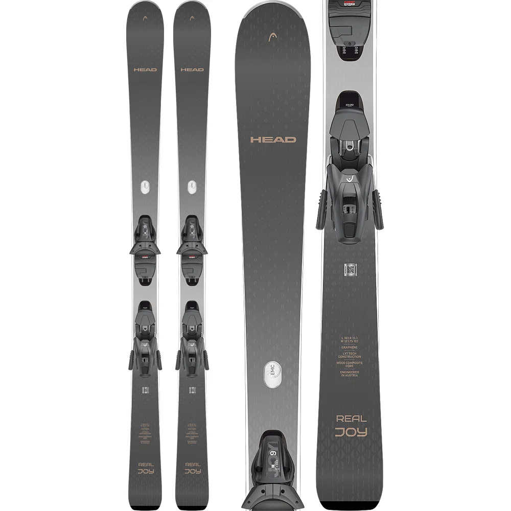 Head e.real Joy 26/27 dames ski met Joy 9 GripWalk SLR binding