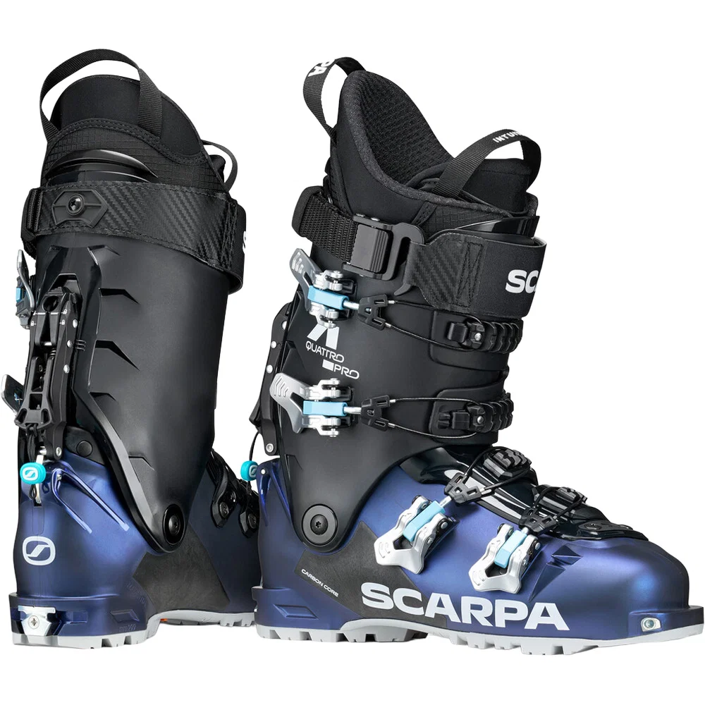 Foto 4 van Scarpa 4-Quattro Pro Toerskischoenen voor heren, blauw parel