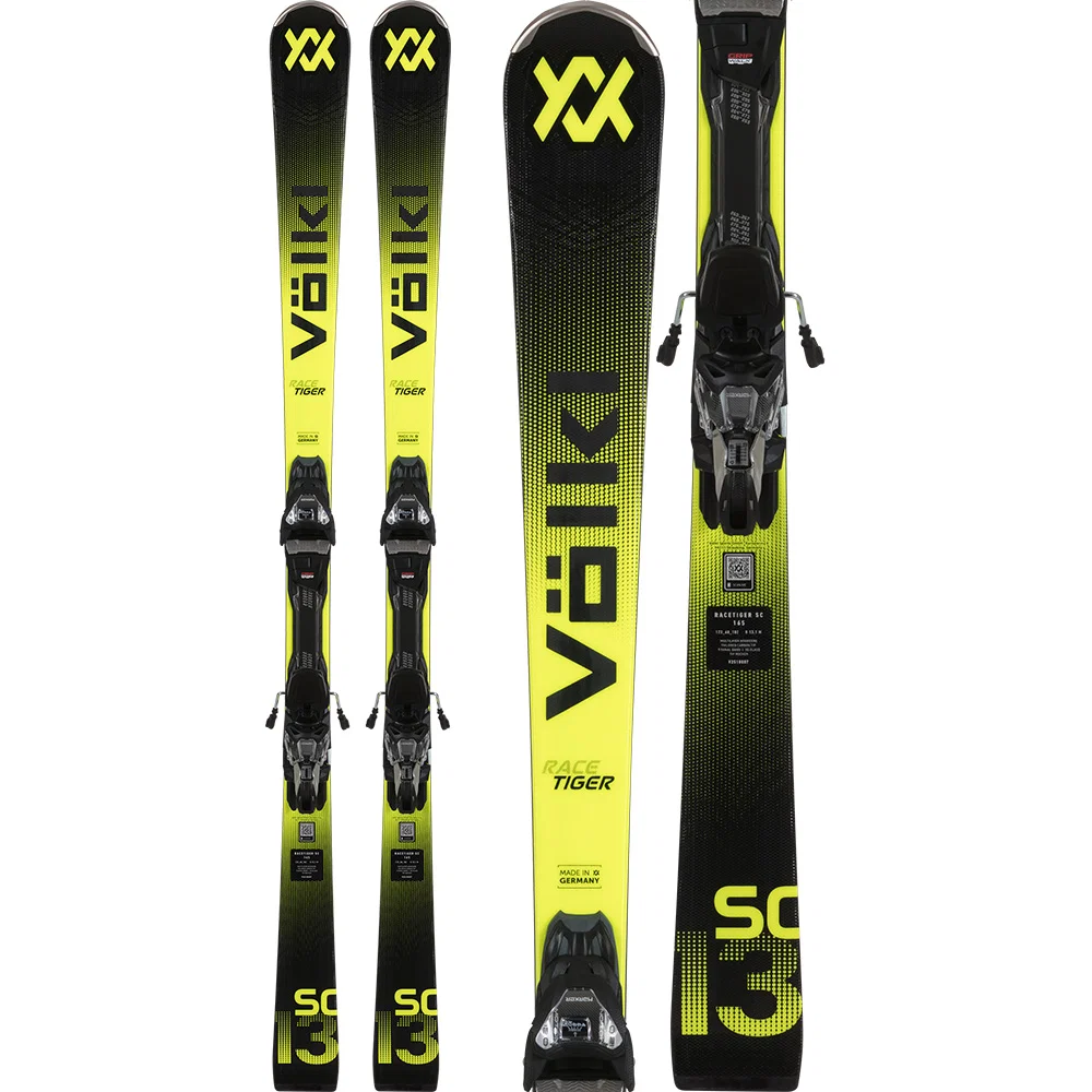 Völkl Racetiger SC Black Ski incl. vMotion 10 GripWalk Binding 2025/2026