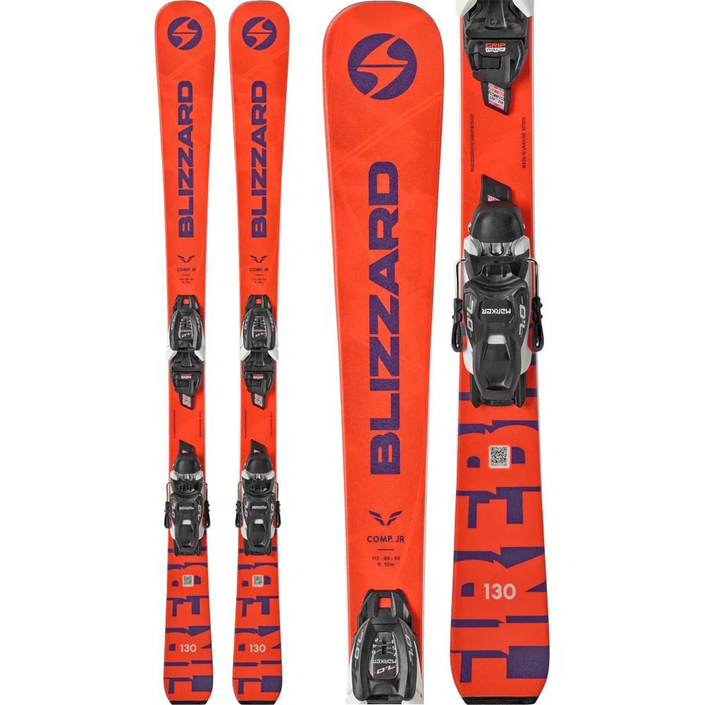 Blizzard Firebird Comp. JR 24/25 kinderski inclusief FDT JR 4.5 binding