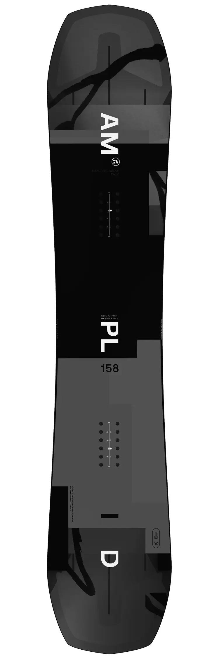 Amplid Singular Twin Freestylesnowboard