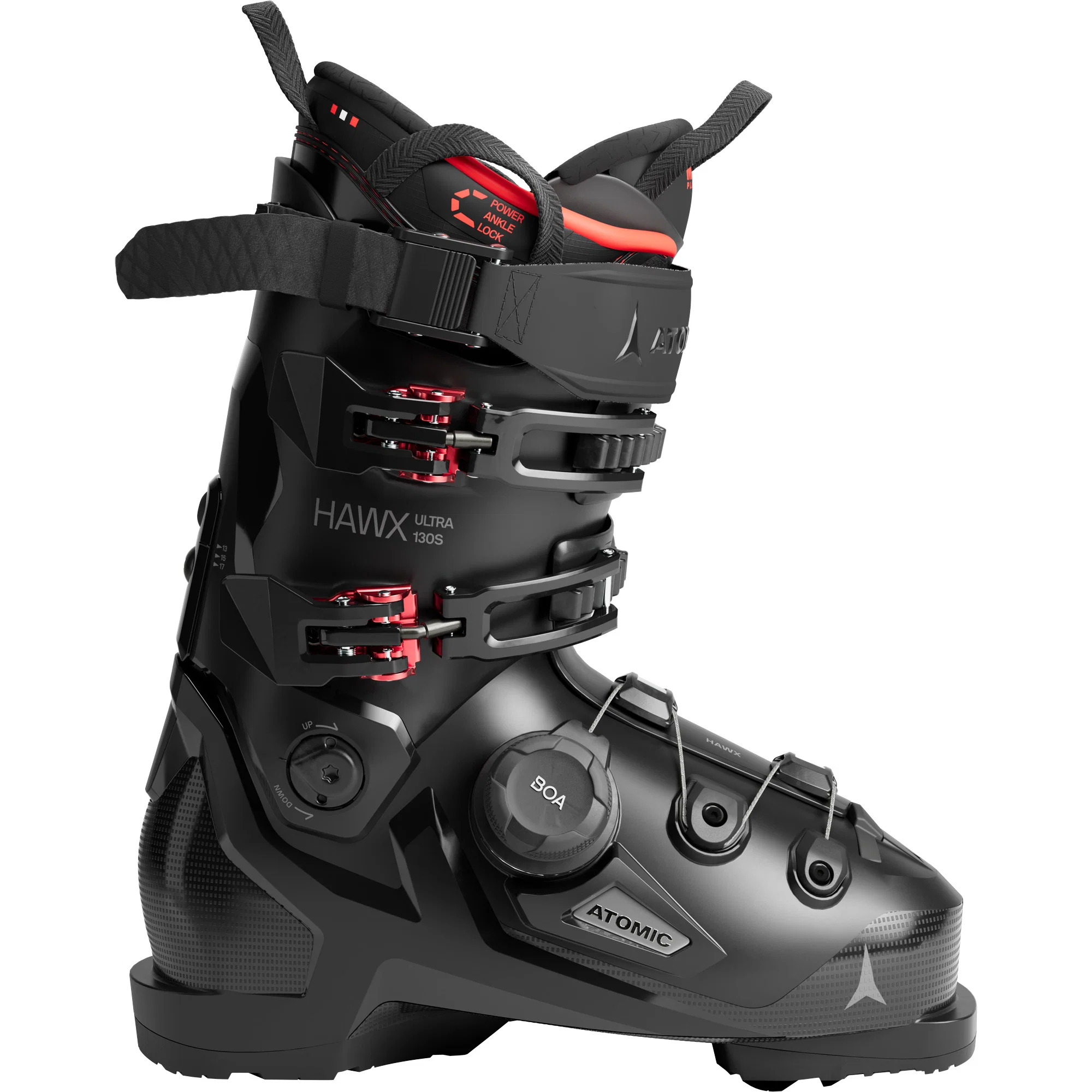 Atomic Hawx Ultra 130 S BOA GripWalk Alpine skischoenen voor heren, zwart