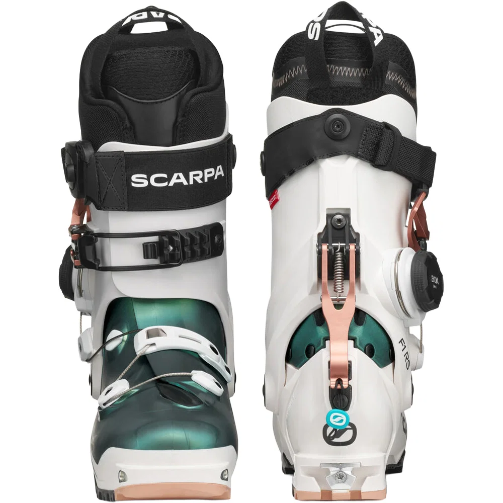 Foto 4 van Scarpa F1 RS Toerskischoenen Dames Wit