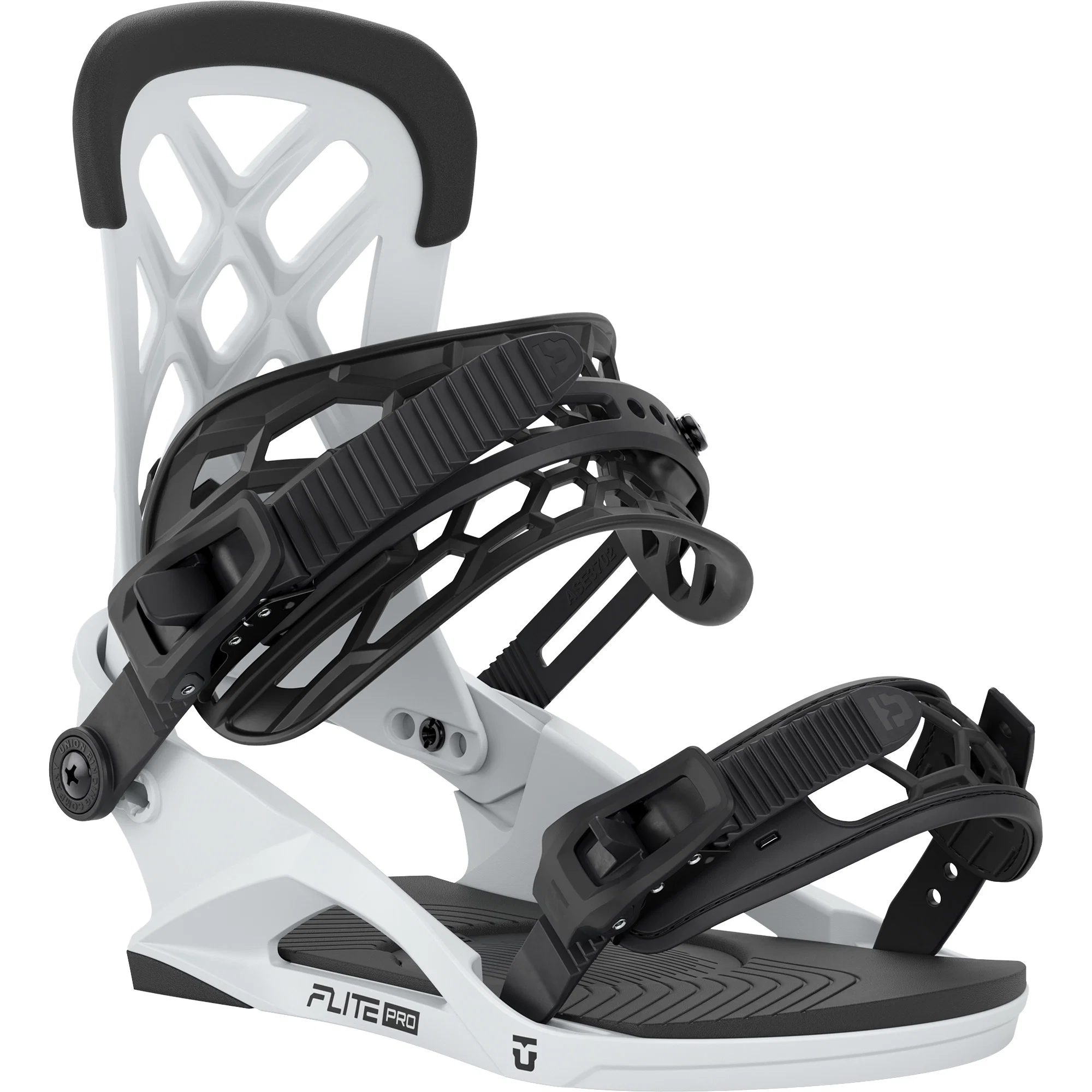 Union Flite Pro snowboardbinding voor heren, grijs