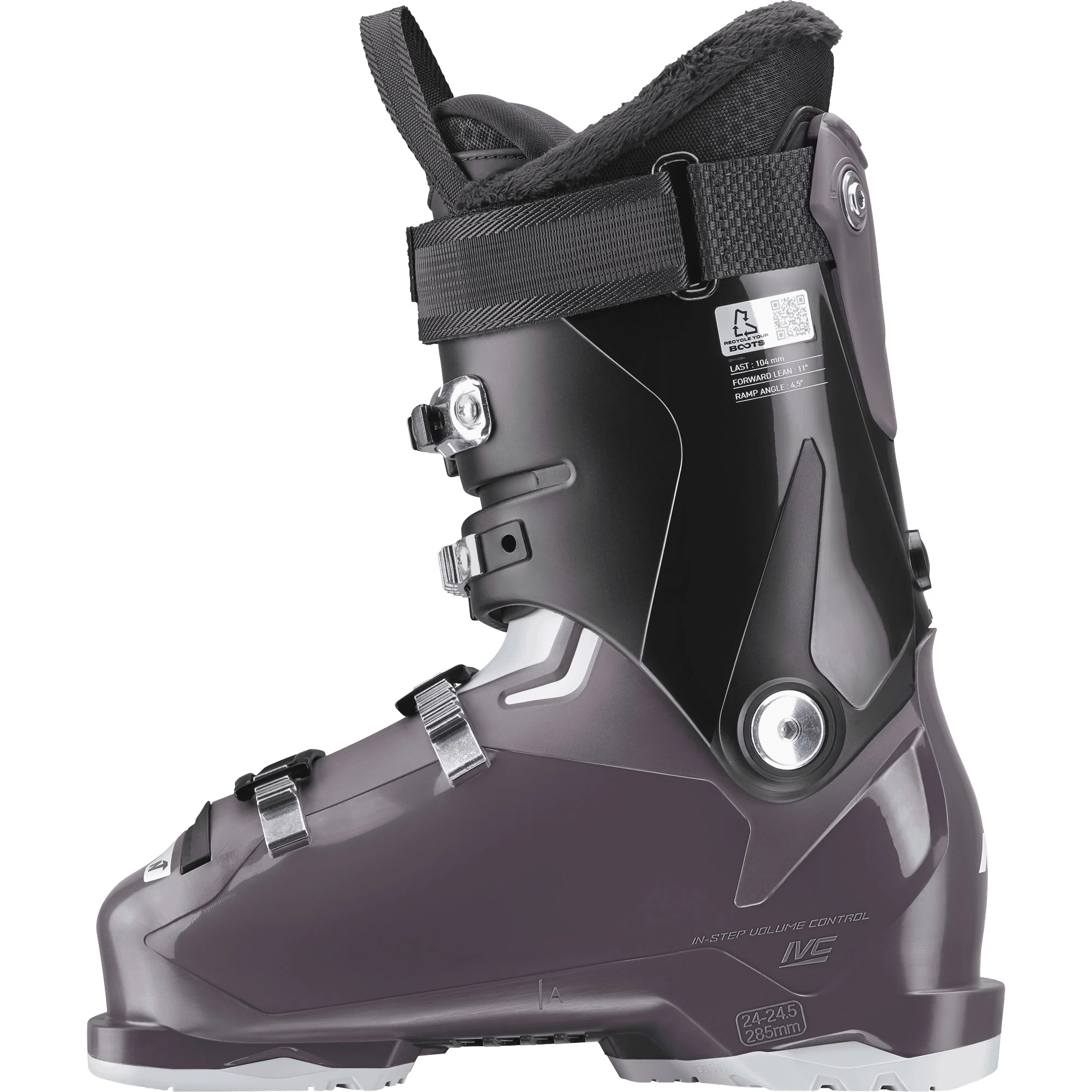 Foto 2 van Nordica The Cruise 75 W alpin skischoenen voor dames paars