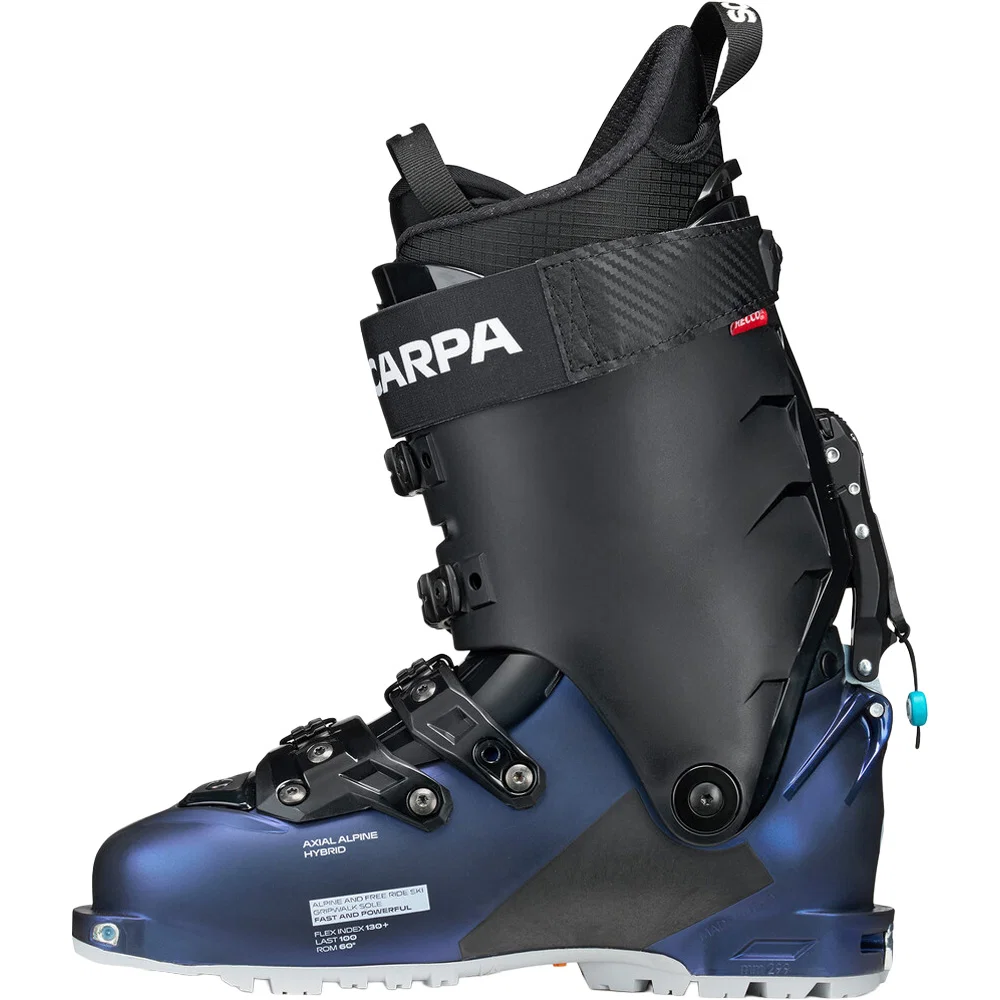 Foto 2 van Scarpa 4-Quattro Pro Toerskischoenen voor heren, blauw parel