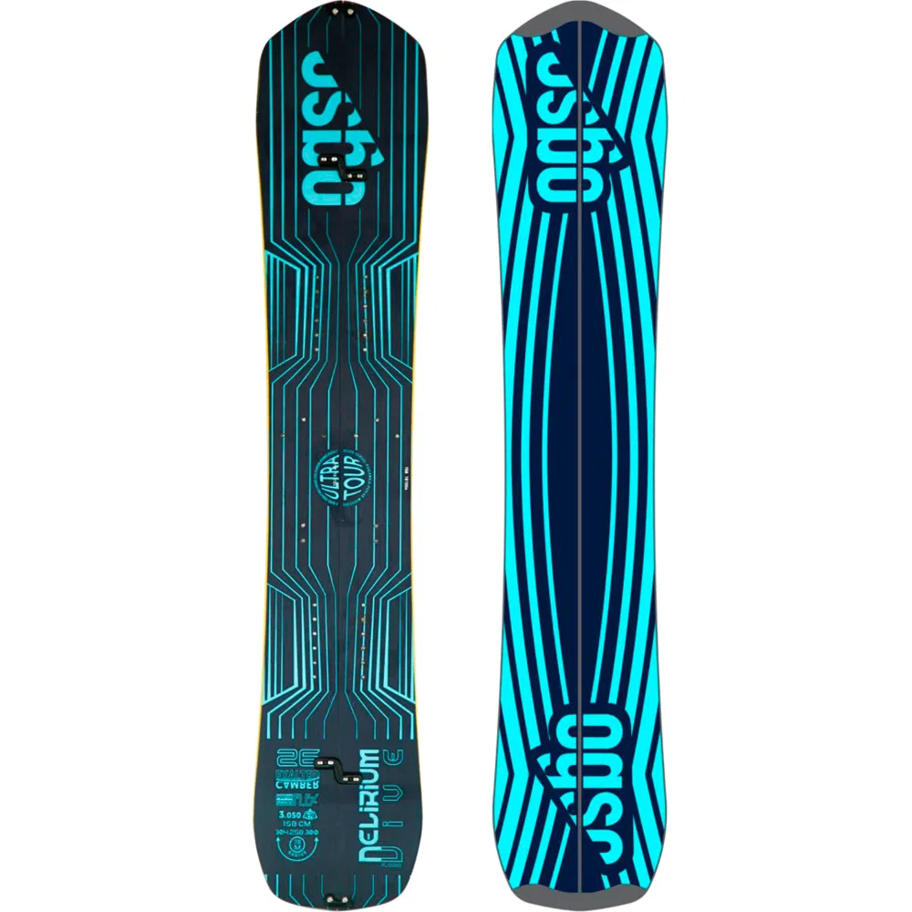 Foto 2 van OGSO Delirium Dive 26 EC UT 22/23 Splitboard inclusief ORB Skin Series 26 Fellen