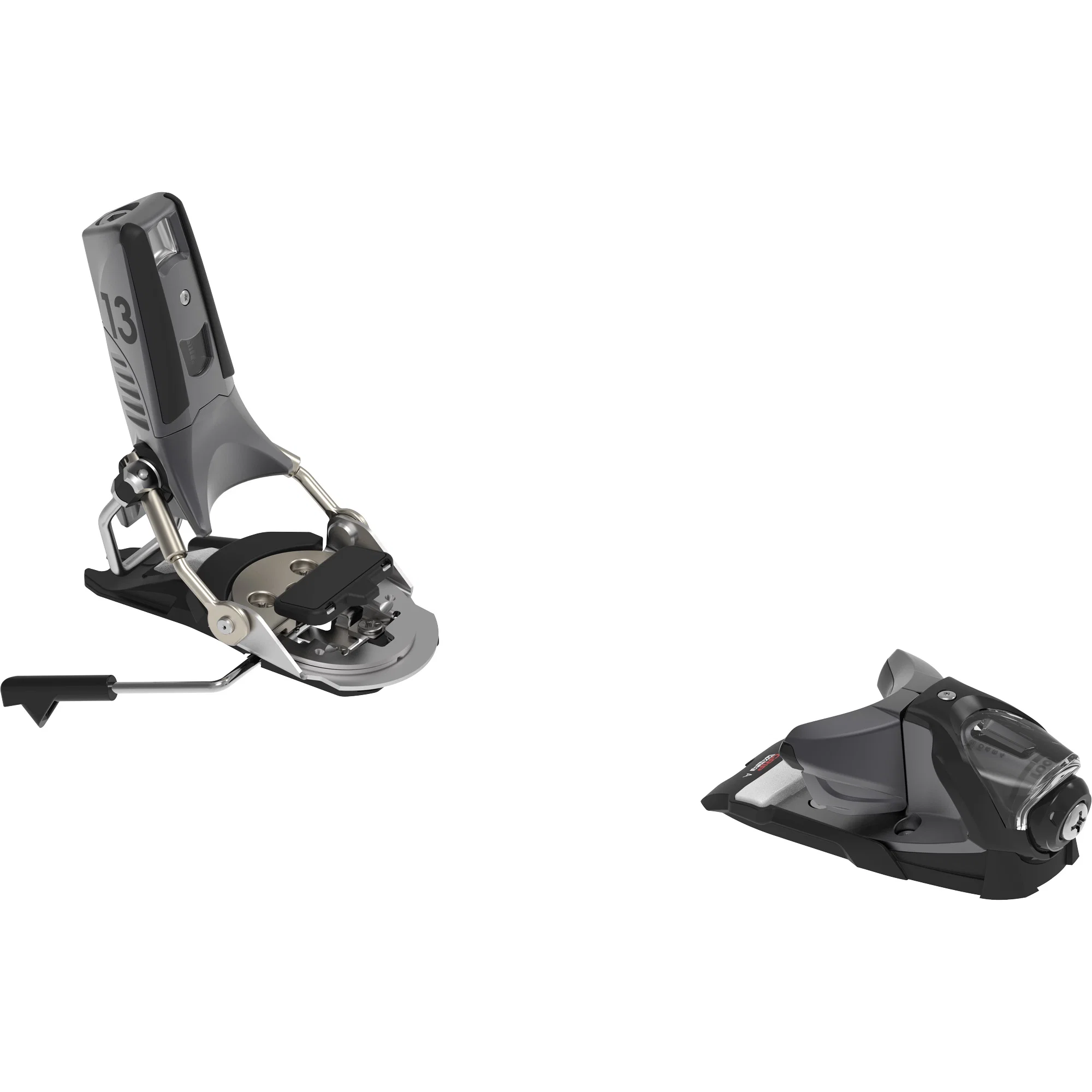 Look Pivot 2.0 13 GripWalk Freeski Skibinding zwart metaal 105mm Stopper