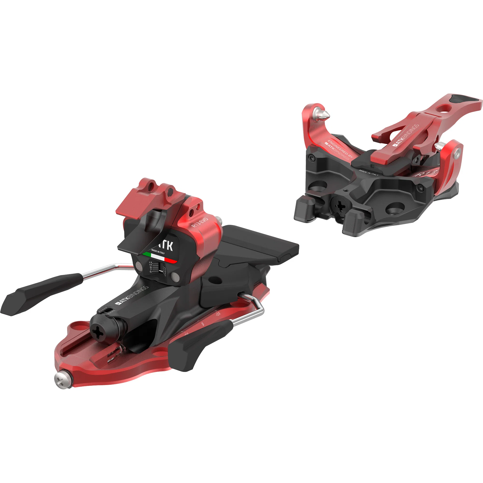 Foto 2 van ATK Raider 13 EVO toerskibinding met 91 mm stopper, rood