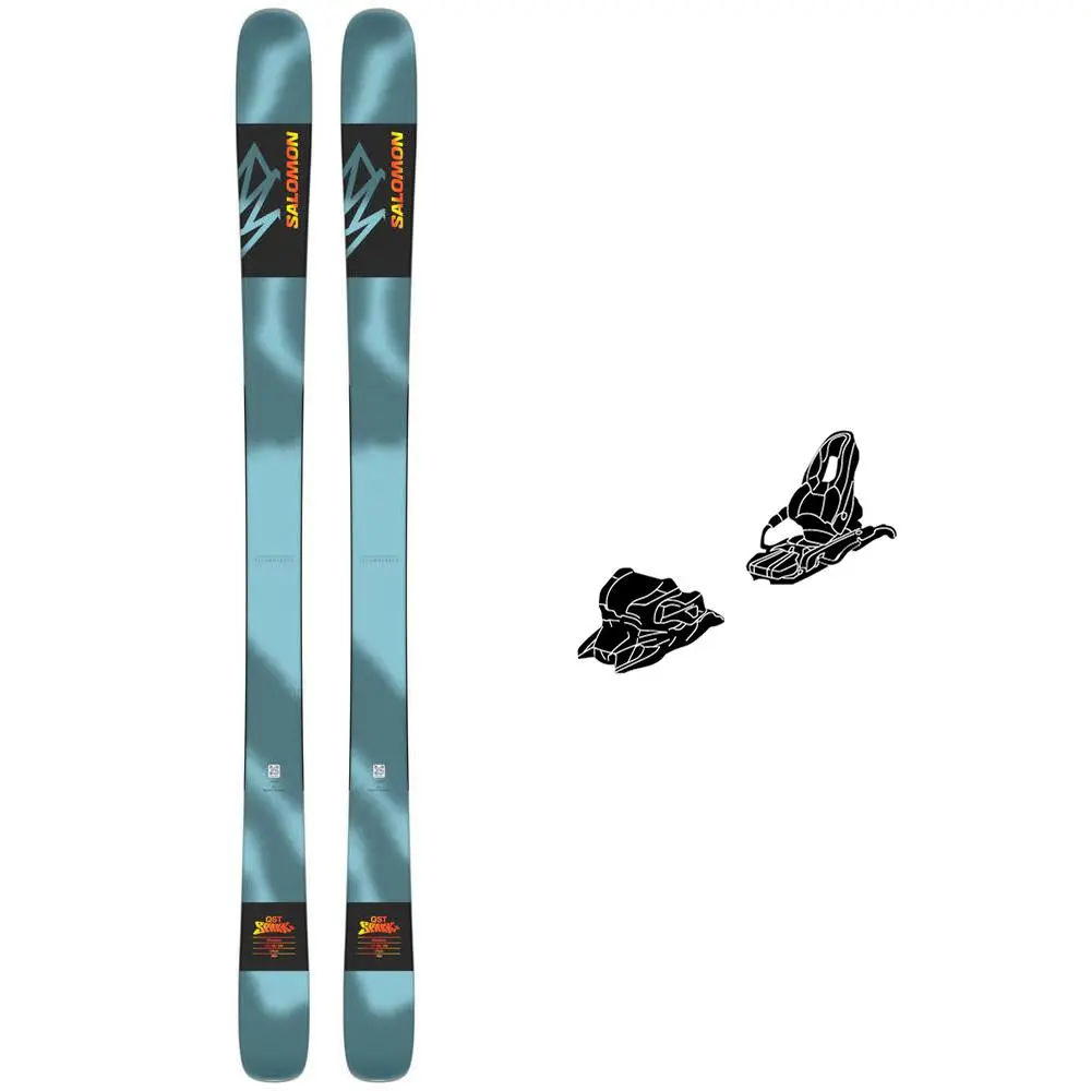 Foto 3 van Salomon QST Spark ski + Tyrolia Attack 11 Gw bindingen