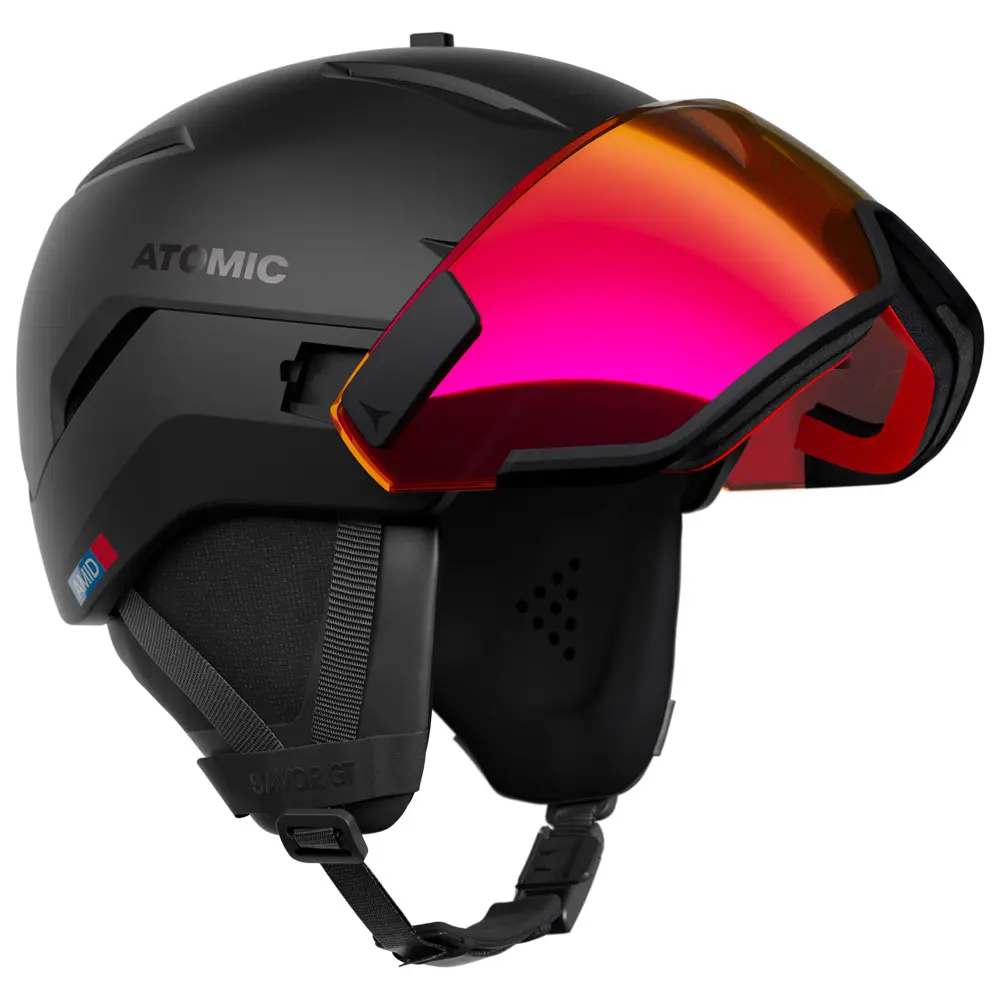 Atomic Savor GT Amid Visor Photo Black skihelm met vizier