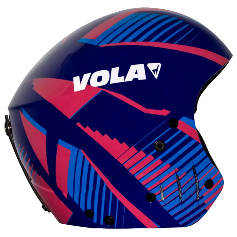 Foto 2 van Vola Fis Matte Electra skihelm voor wedstrijdgebruik
