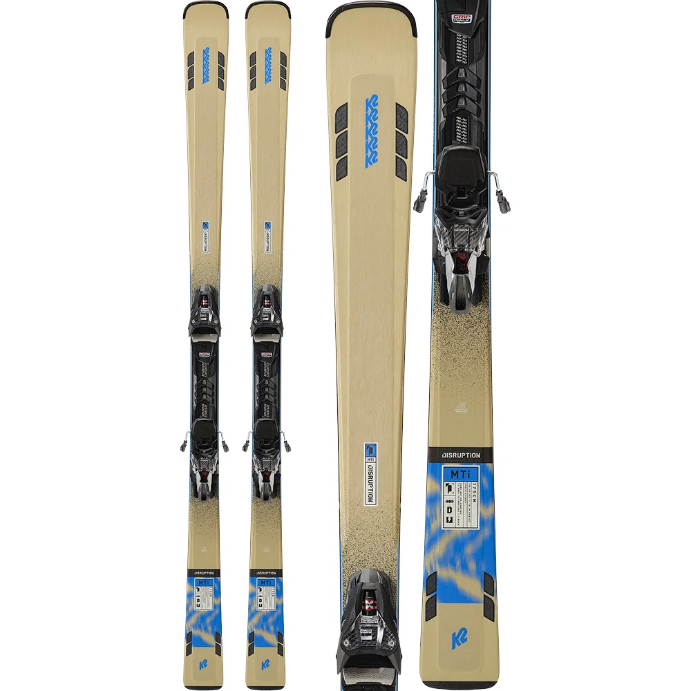 K2 Disruption MTi Ski's met MXCELL 12 TCx Quikclik Bindingen