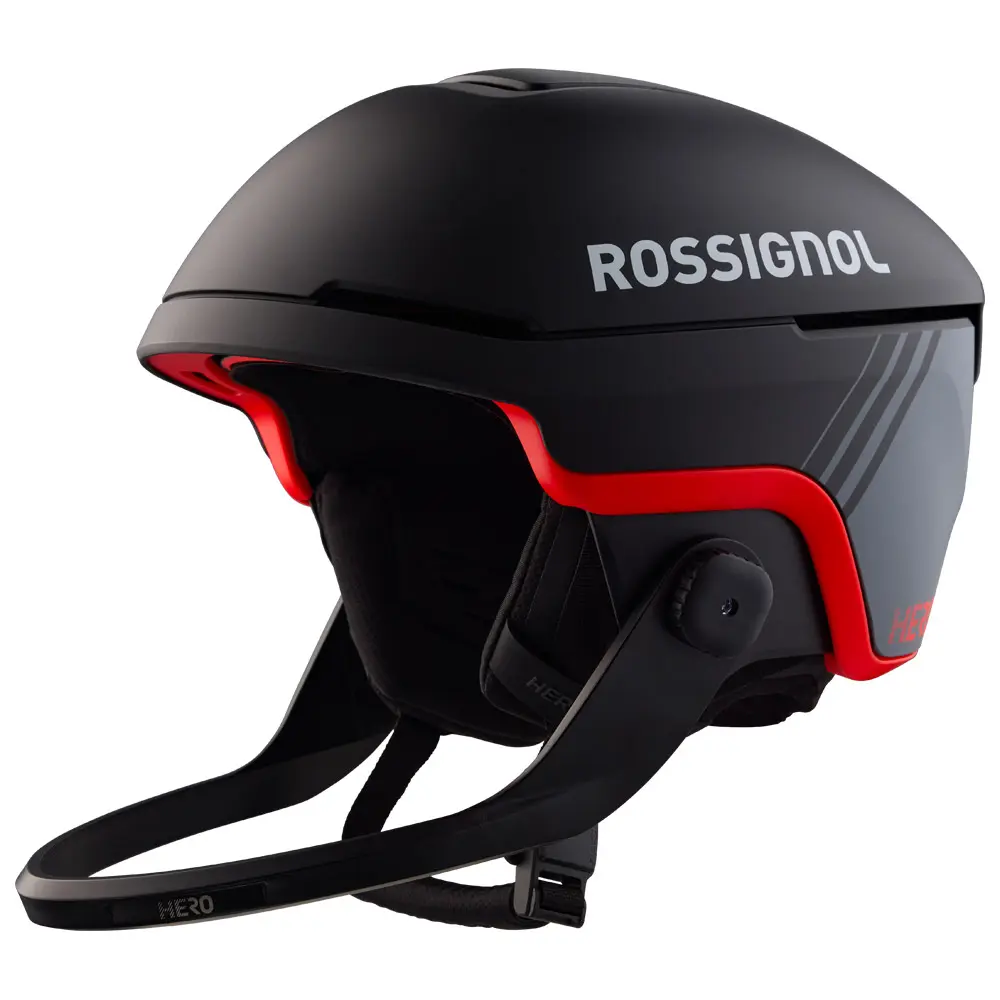 Rossignol Hero Slalom skihelm met kinbescherming zwart
