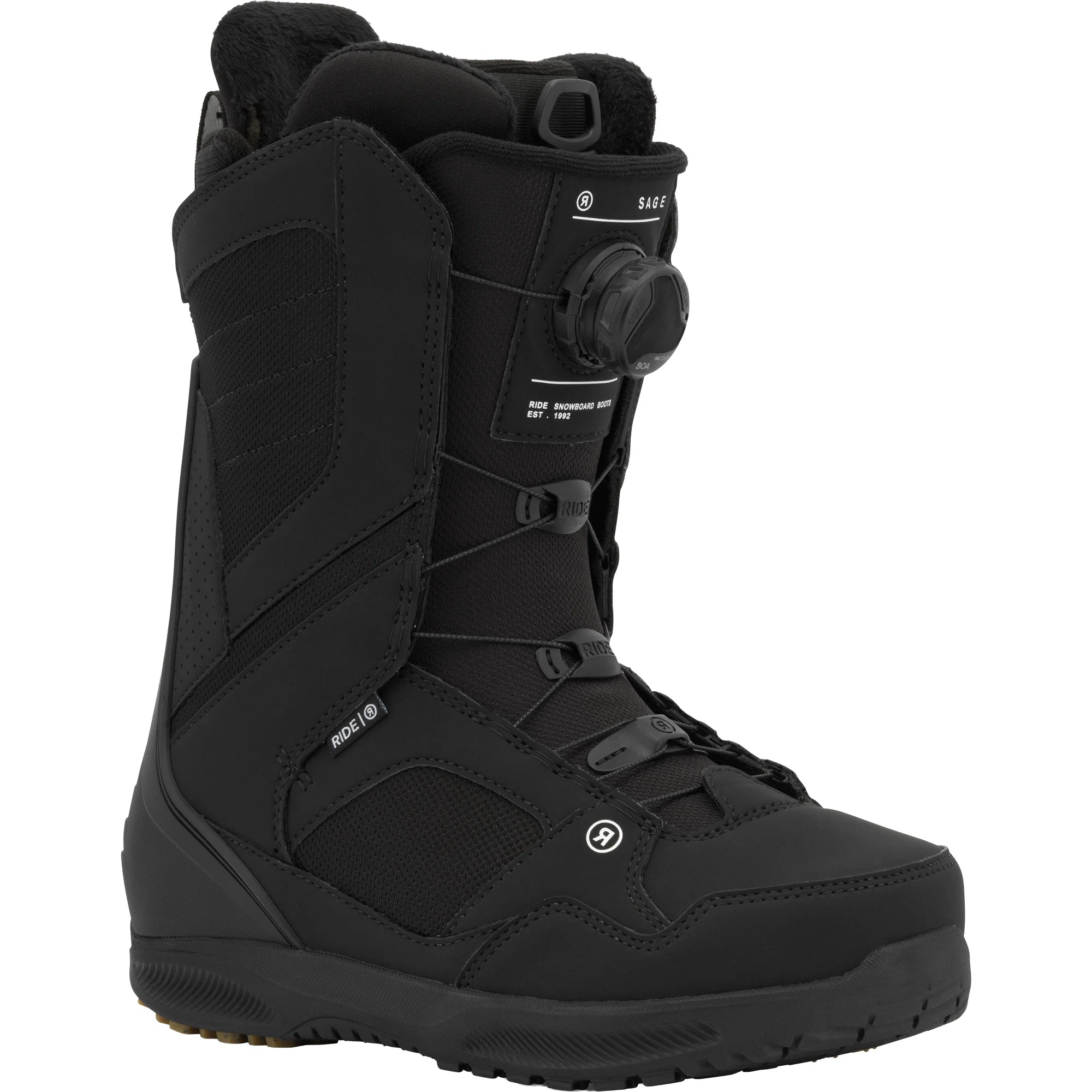 Ride Sage Snowboardboots voor dames, zwart