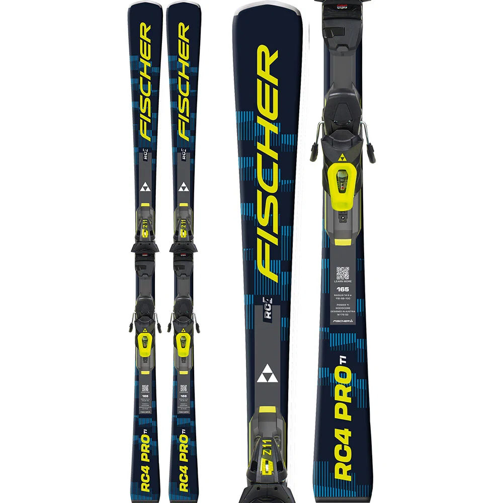 Fischer RC4 Pro TI MF Ski inclusief RC4 Z11 GripWalk binding (modeljaar 2025/26)