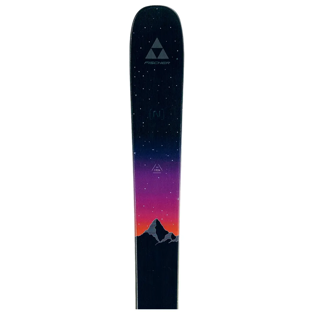Foto 3 van Fischer Nightstick Team Ski + bindingen - Freestyle all-mountain voor junioren