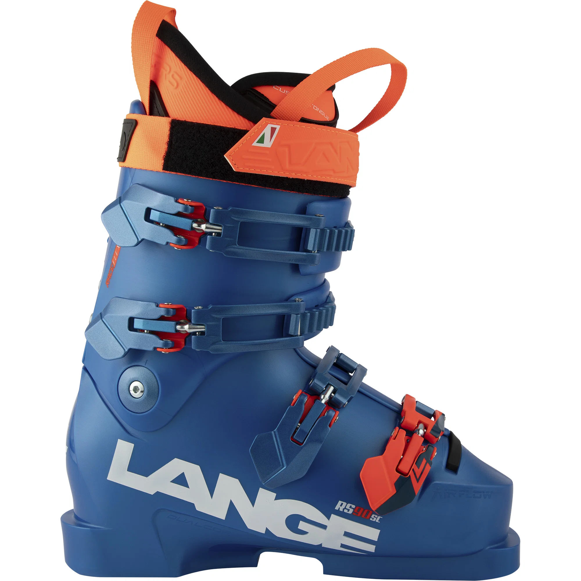 Lange RS 90 SC Alpine skischoenen kinderen vibrant blue
