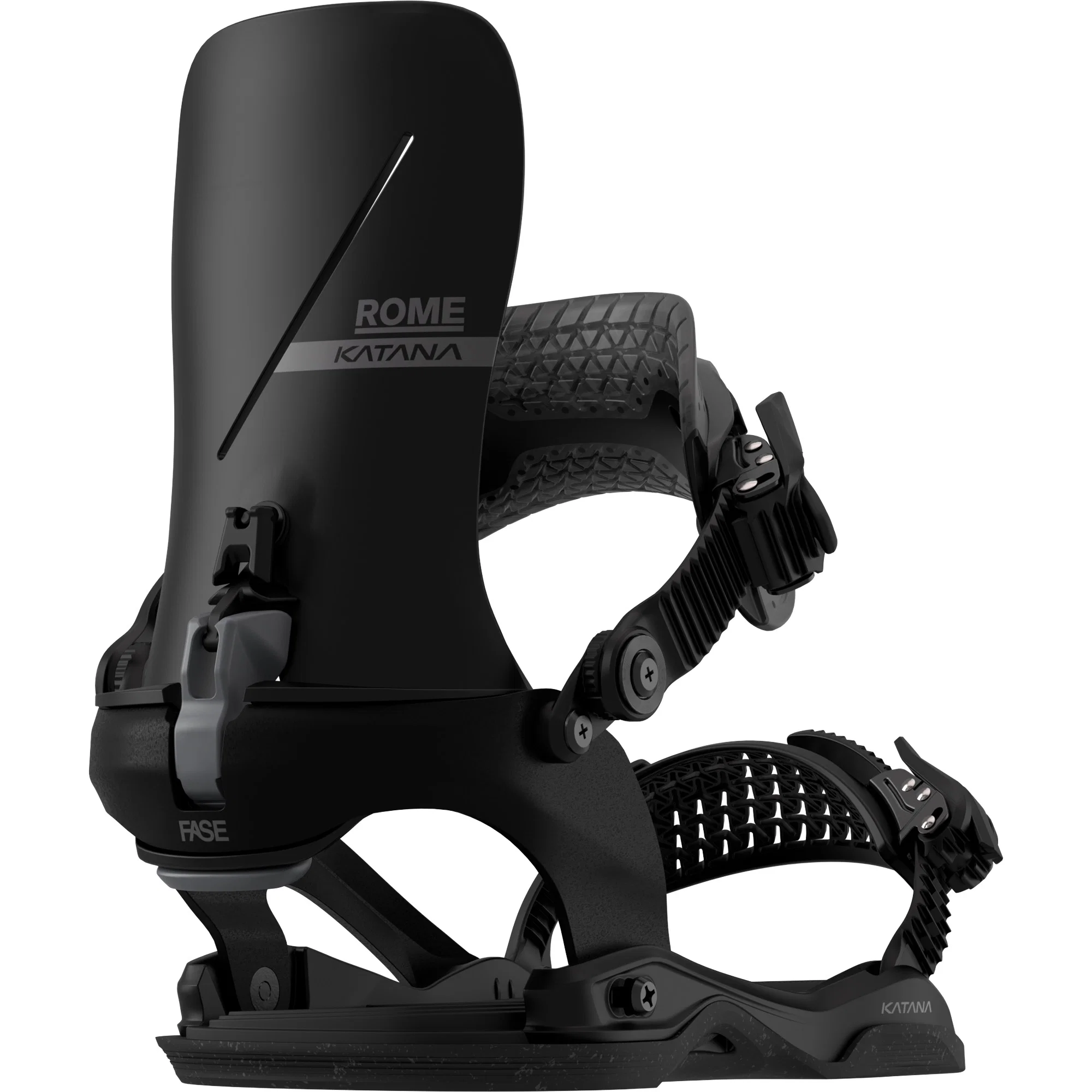 ROME Katana AsymWrap FASE 26/27 Snowboardbinding Dames Zwart
