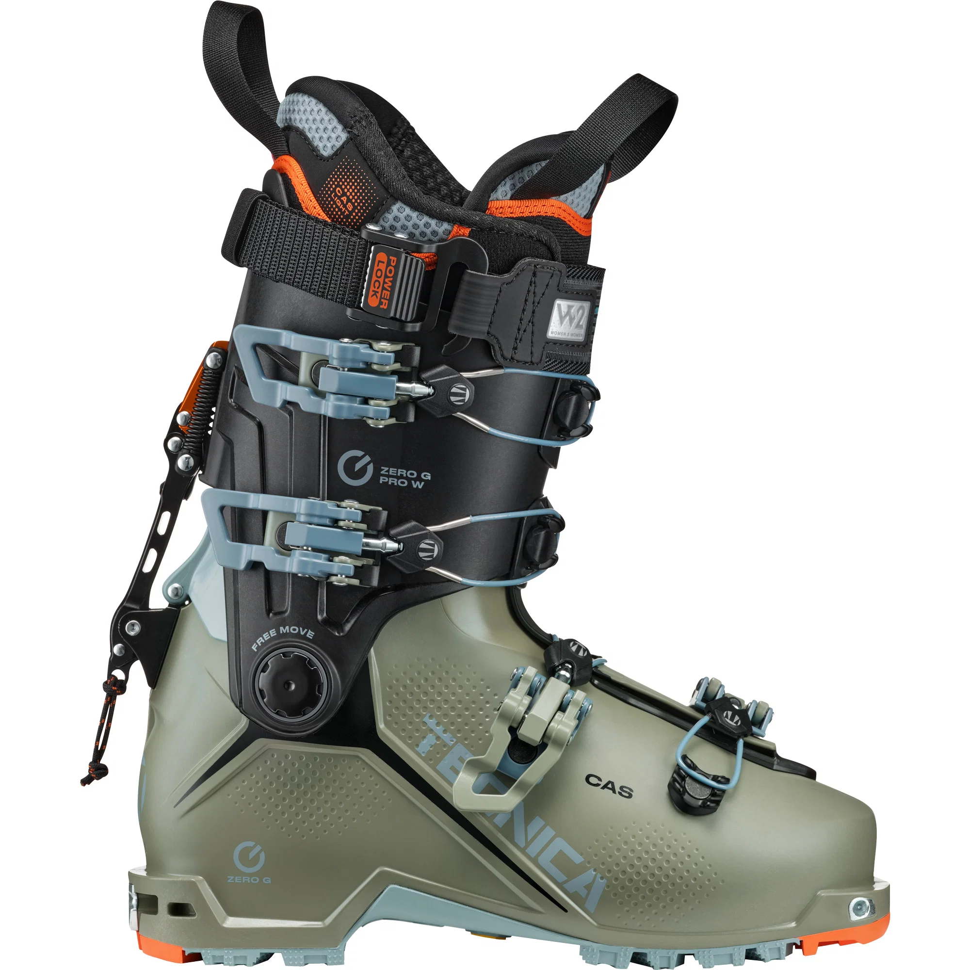 Tecnica Zero G Tour Pro W Touren skischoenen dames camp green