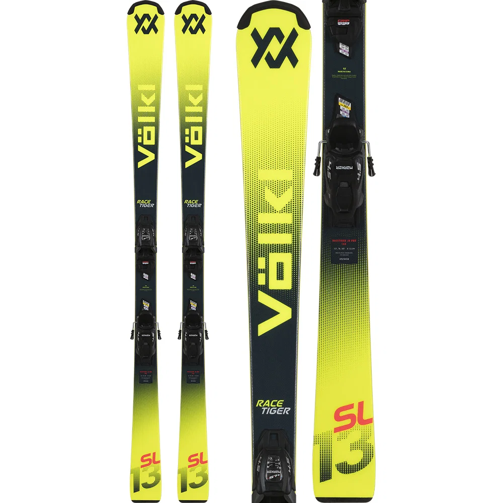 Völkl Racetiger JR Pro 25/26 Kinderski met vMotion JR Binding