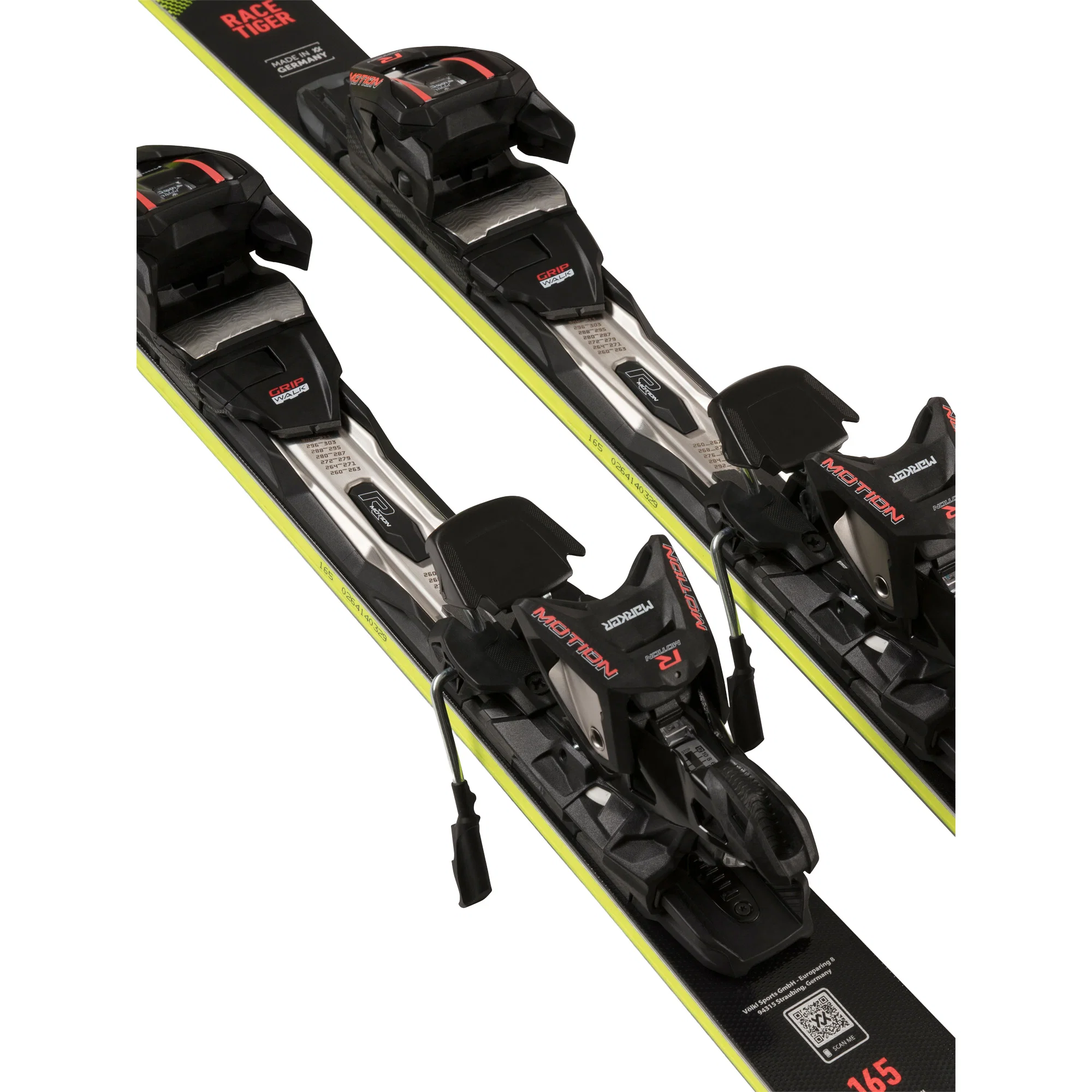 Foto 5 van Völkl Racetiger SL 26/27 Ski inclusief RMotion-T 12 Binding