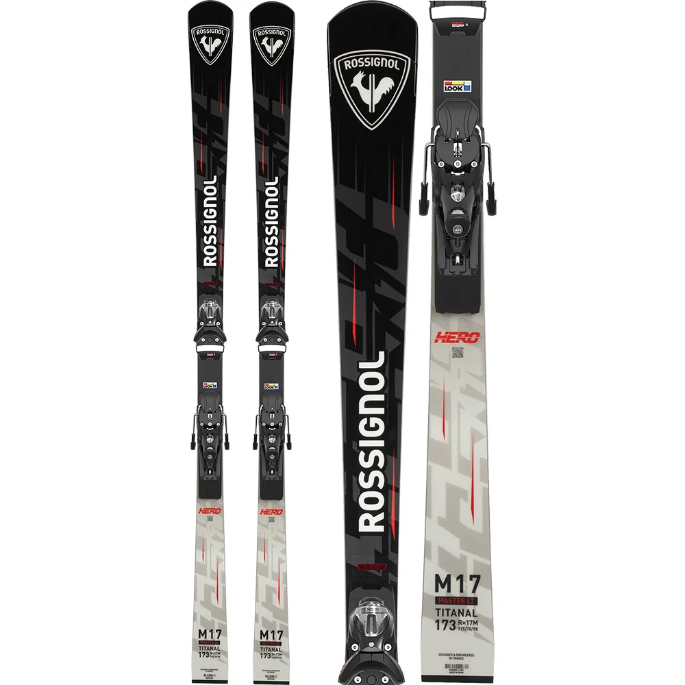 Rossignol Hero Master LT Alpineski met SPX 14 Rockerace GripWalk binding