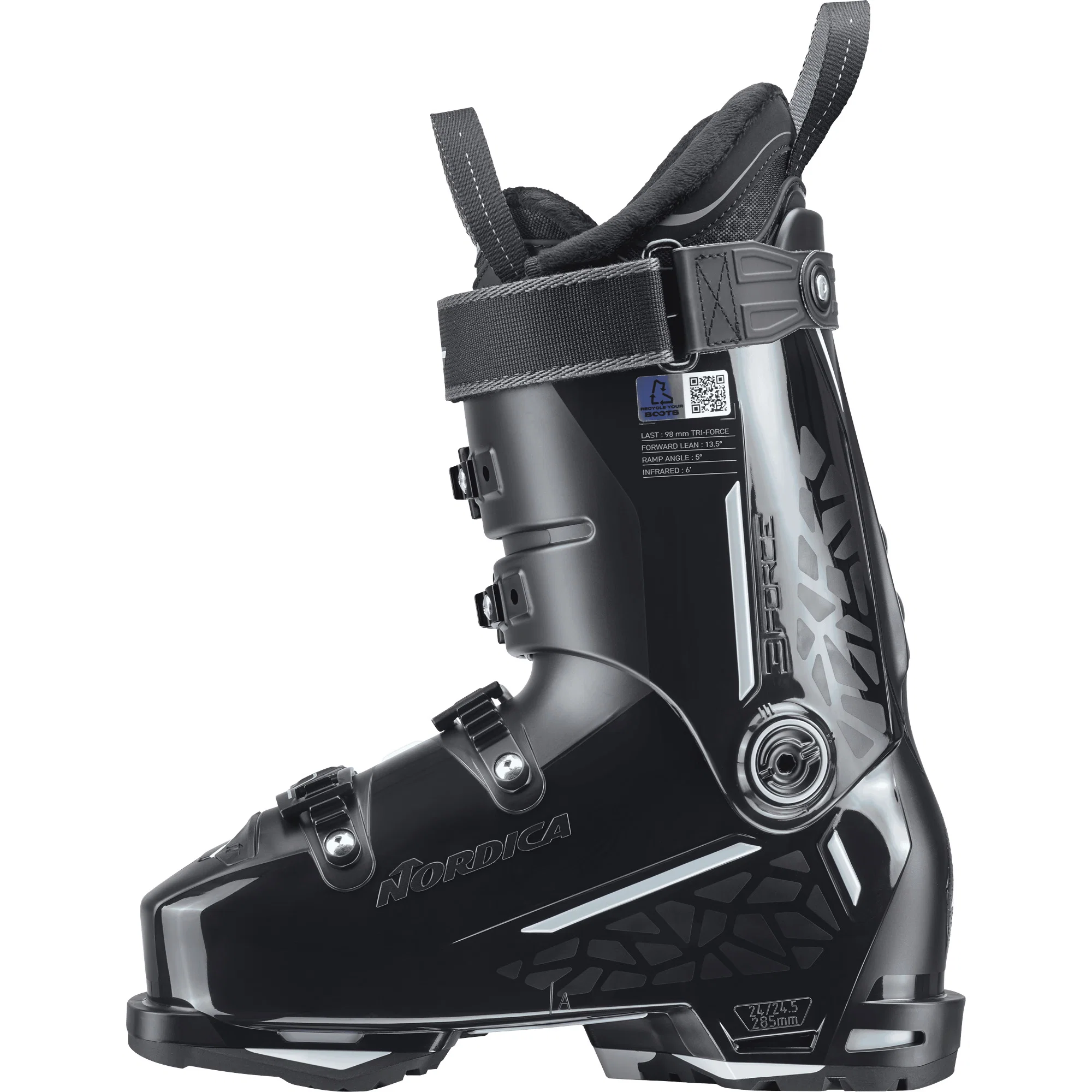 Foto 2 van Nordica Promachine 3 95 W GripWalk Alpin skischoenen dames zwart