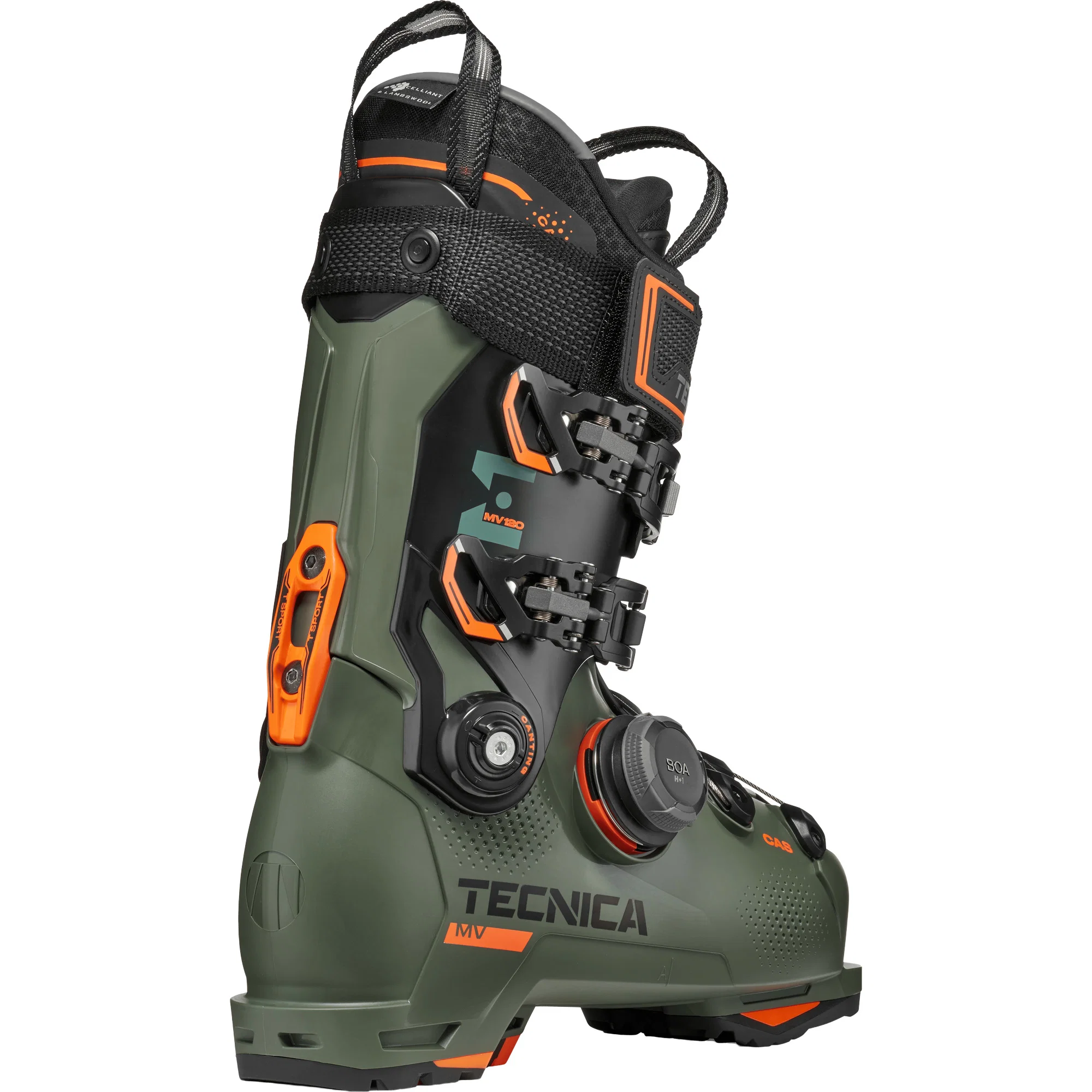 Foto 6 van Tecnica Mach BOA MV 120 GripWalk Alpin Skischoenen Heren Progressive Green