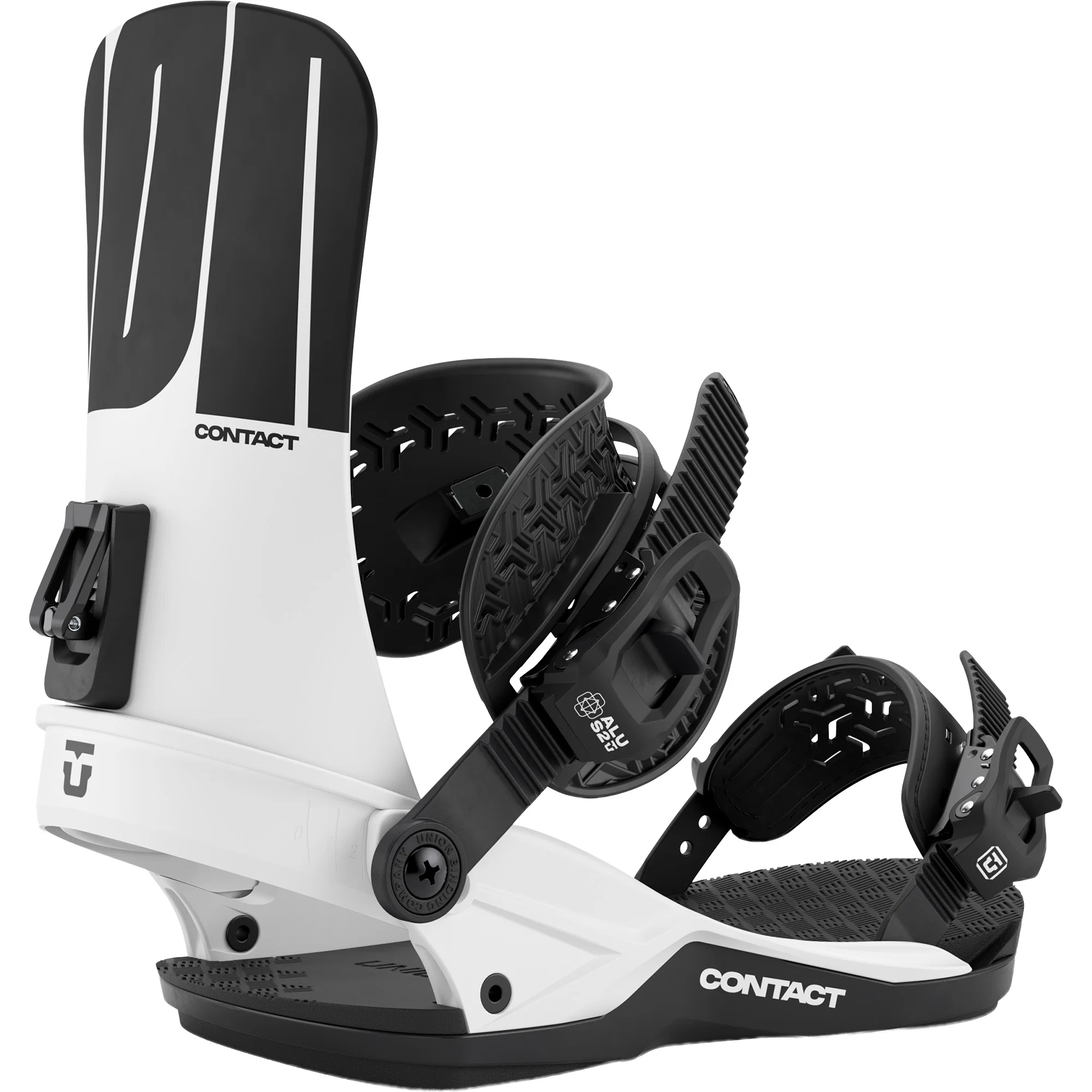 Foto 2 van Union Contact Snowboardbinding Heren Wit
