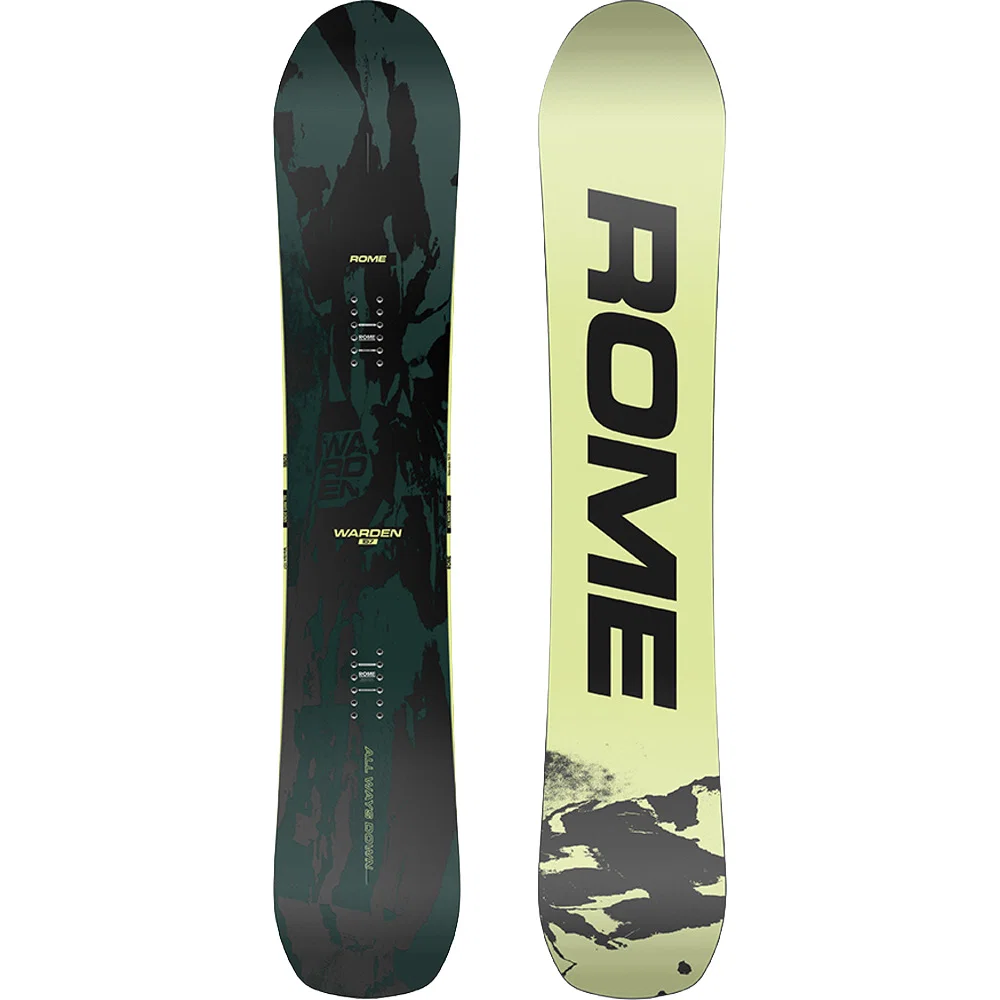 ROME Warden All-Mountain Freestyle Snowboard Heren
