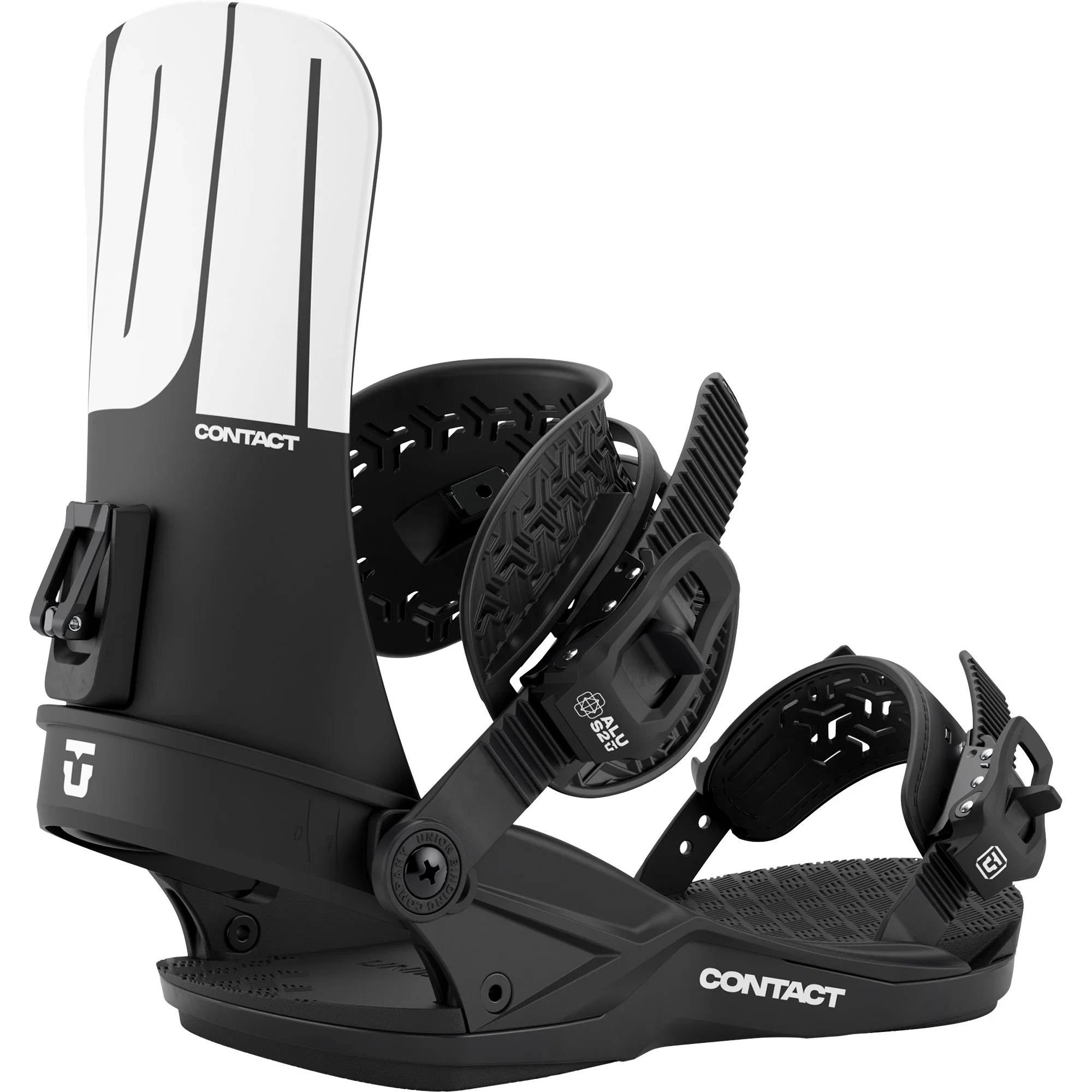 Foto 2 van Union Contact Snowboardbinding Heren Zwart