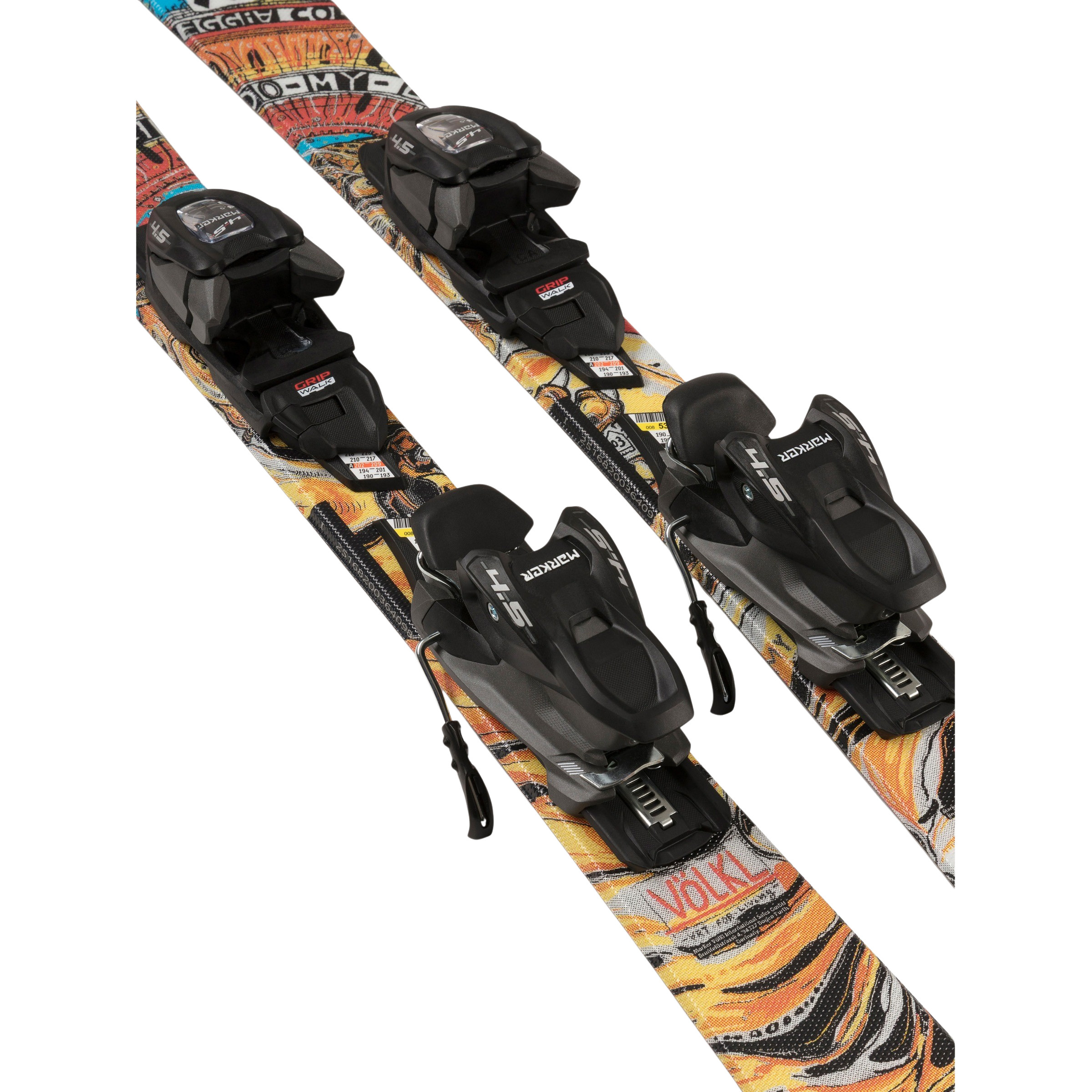 Foto 5 van Völkl Mini Revolt + 4.5 Vmot kinder freerideski