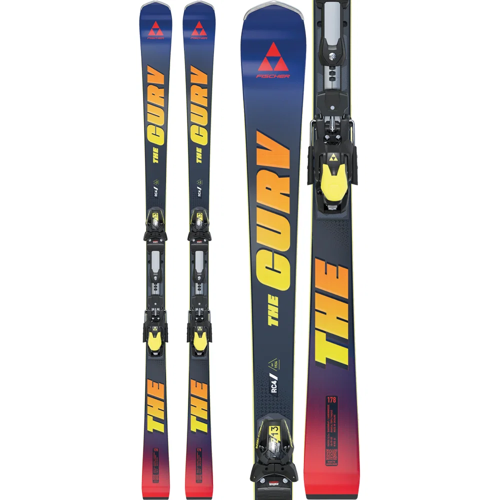 Fischer The Curv 25/26 ski met RC4 Z13 GripWalk Freeflex binding