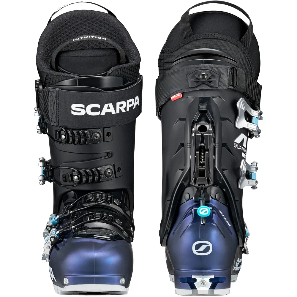 Foto 3 van Scarpa 4-Quattro Pro Toerskischoenen voor heren, blauw parel