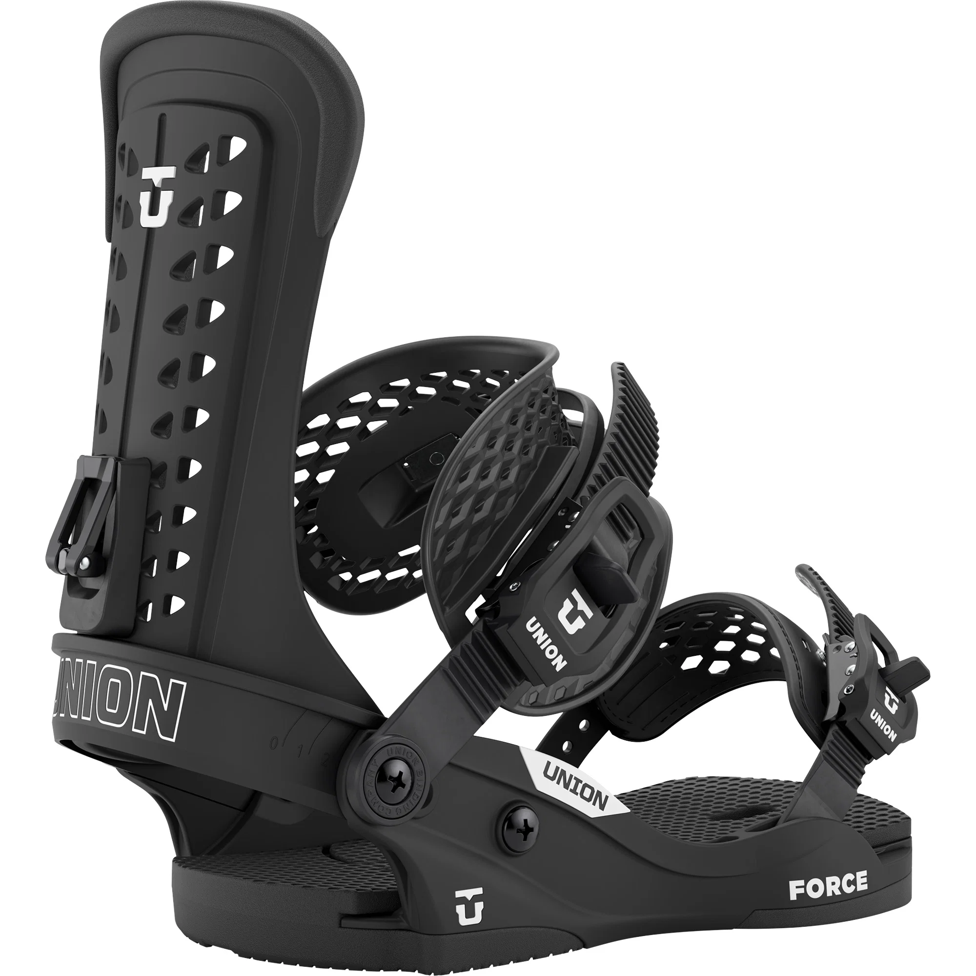 Foto 2 van Union Force Classic 26/27 Snowboardbinding Zwart