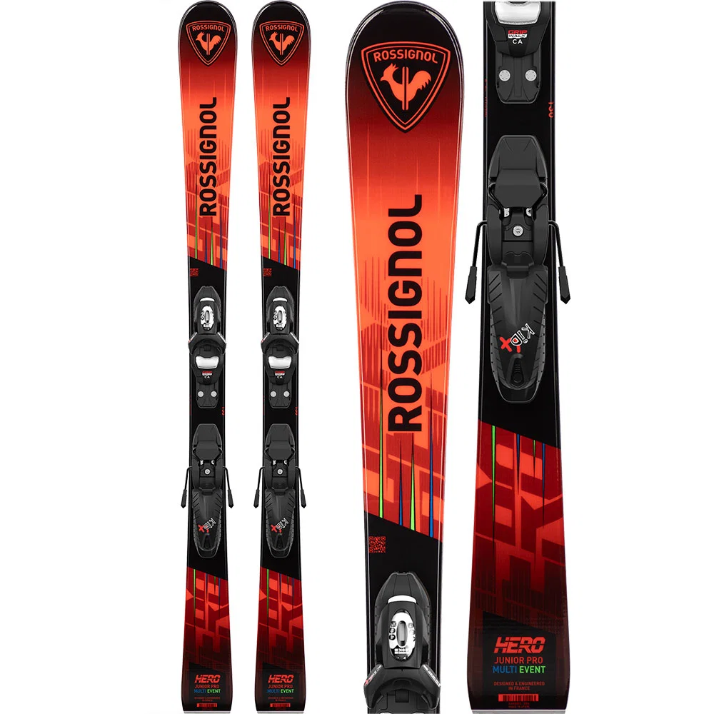 Rossignol Hero Pro Multi-Event kinderski met Kid 4 GW binding