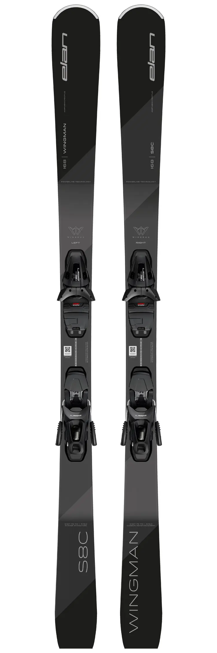 Elan Wingman S8 Shiftx alpineski's met EL 10.0 GW Shift B85 bindingen