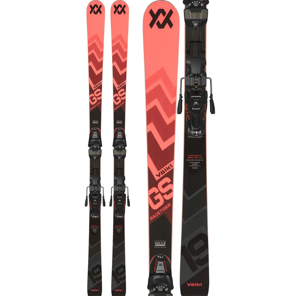 Völkl Racetiger GS R JR Kinderski met Platte 24/25, inclusief Comp Junior 8 Binding
