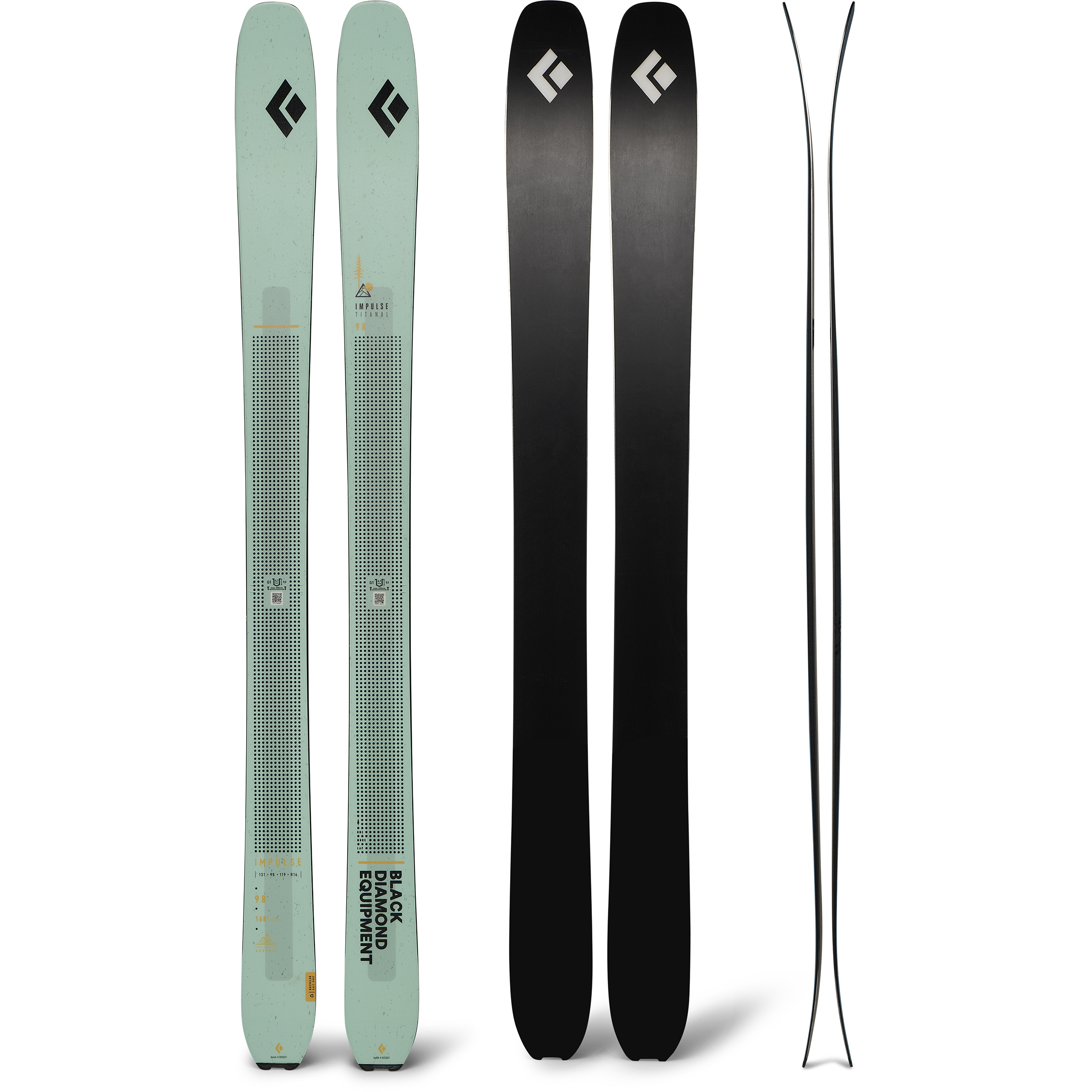 Foto 2 van Black Diamond Impulse 98 TI Freeride Ski 25/26 - Dames
