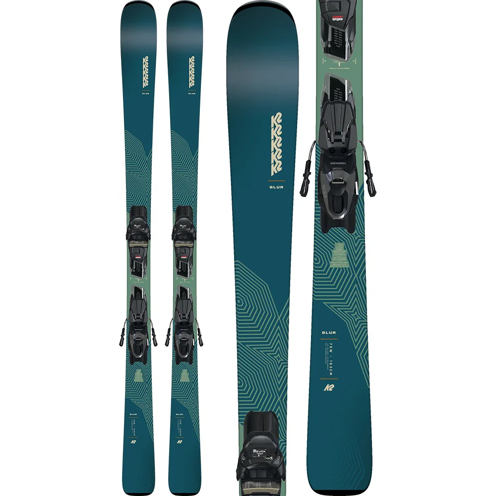 K2 Blur 76 W Damesski inclusief M3 10 Compact Quikclik binding