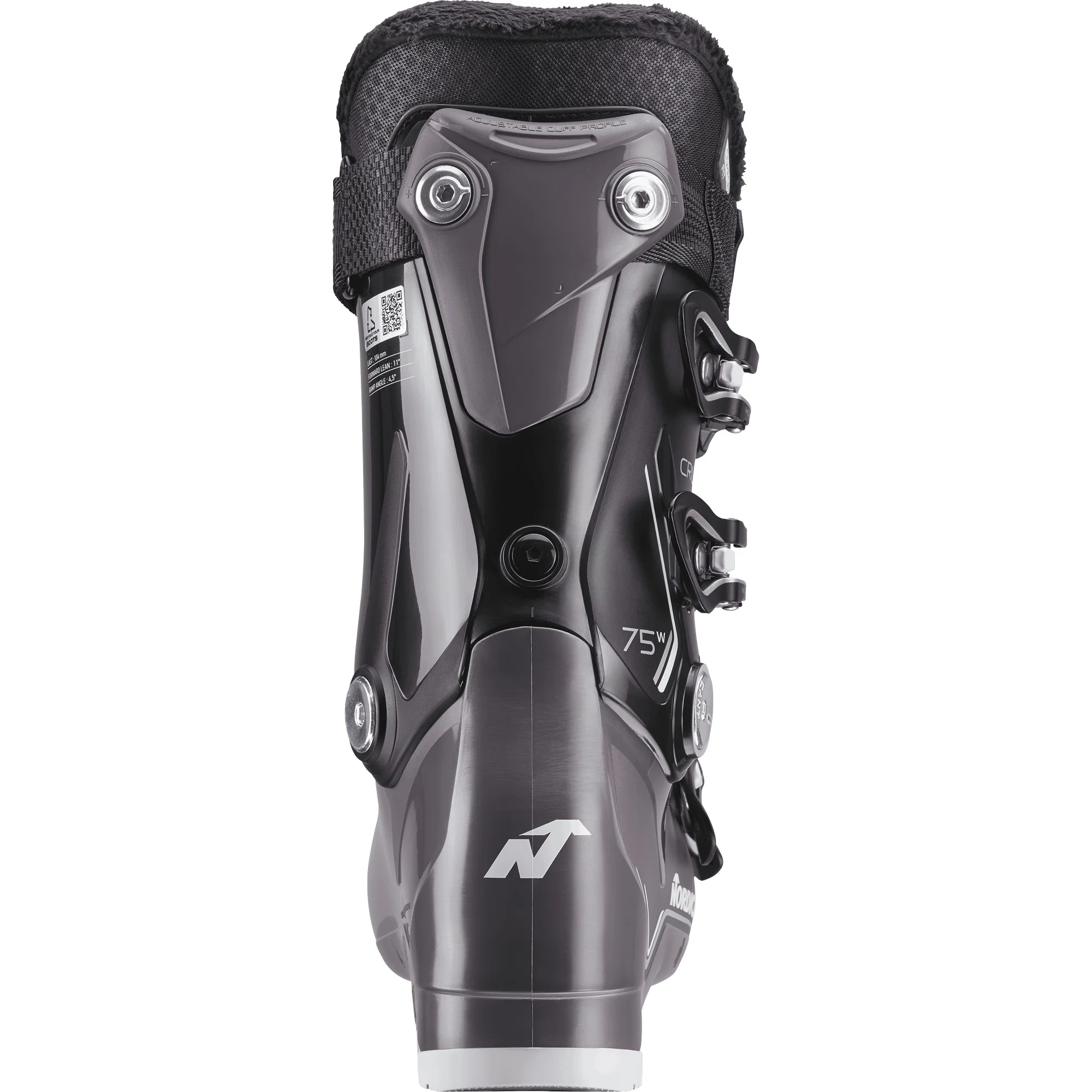 Foto 3 van Nordica The Cruise 75 W alpin skischoenen voor dames paars