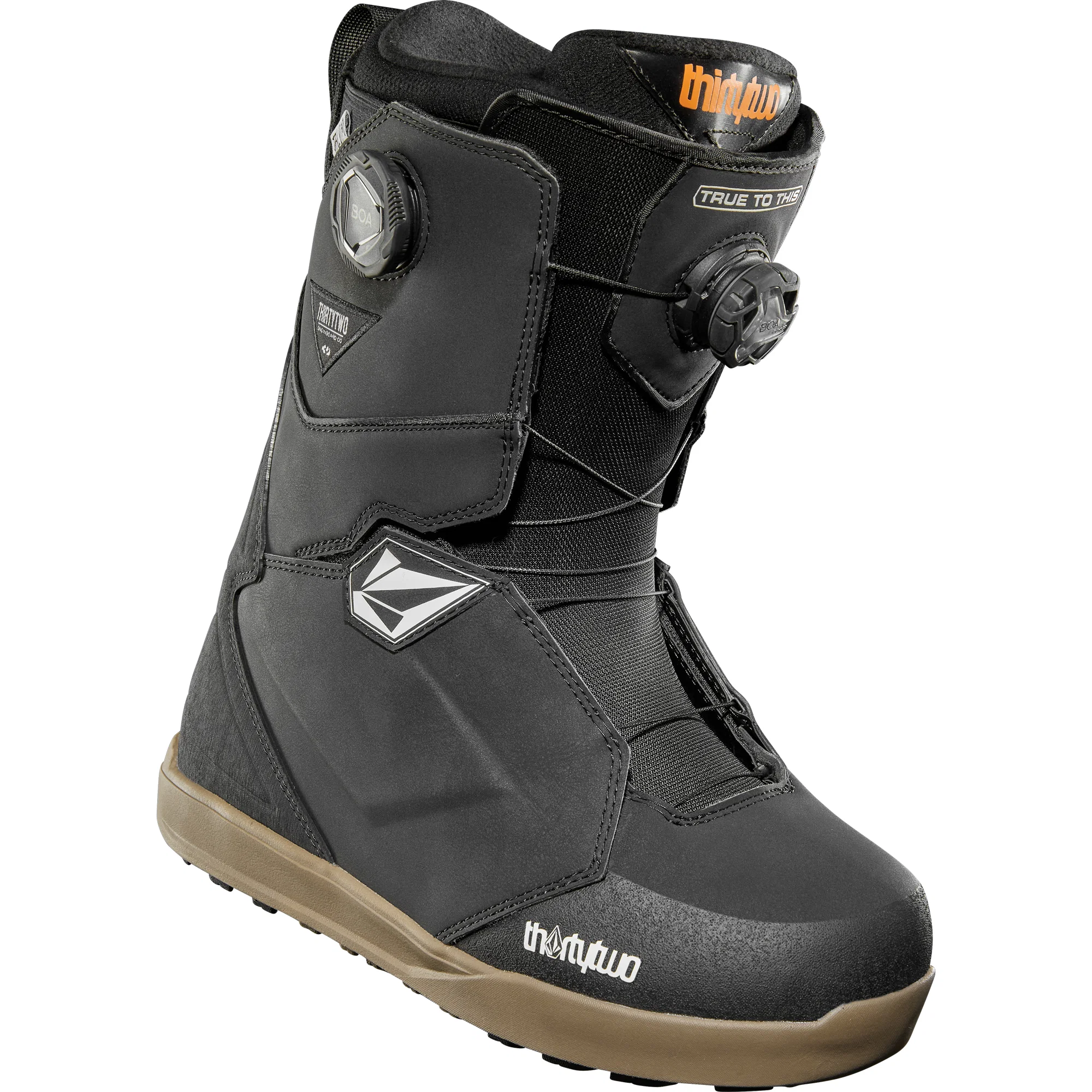 Thirty Two Lashed Double BOA X Volcom 24/25 Snowboardschoenen Heren Zwart