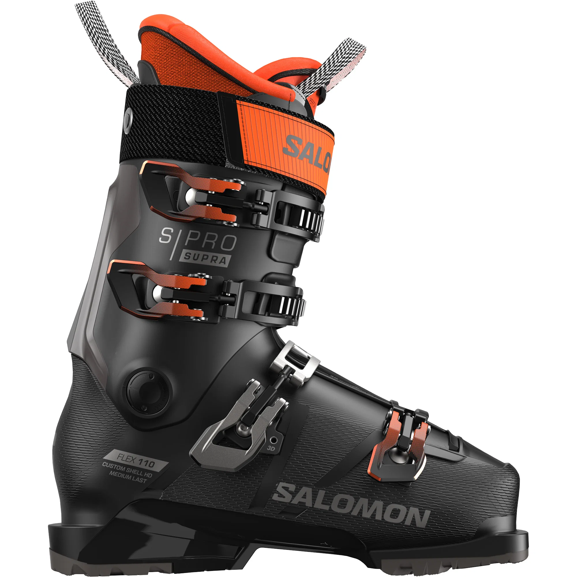 Salomon S/Pro Supra 110 GripWalk Alpin Skischoenen voor heren, zwart