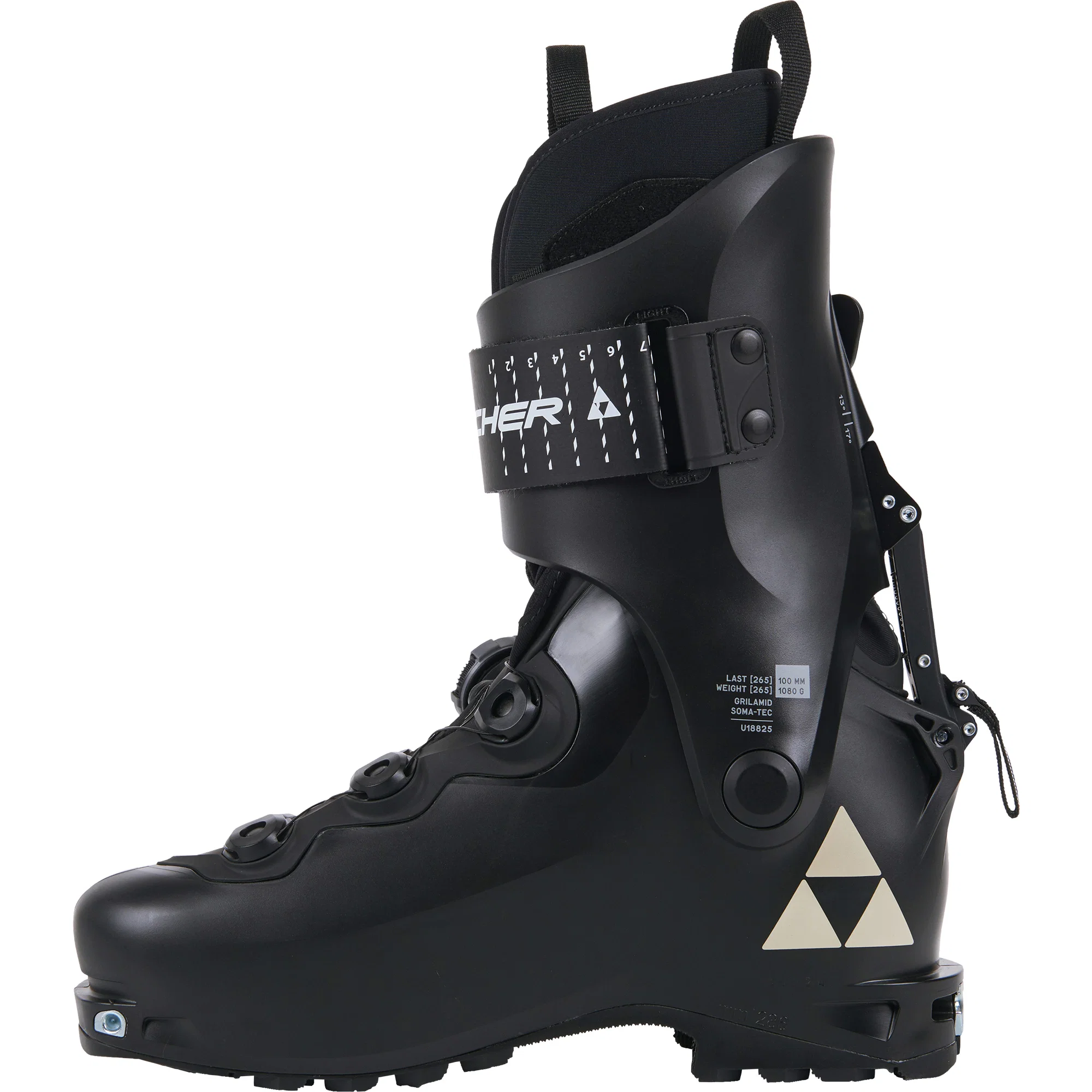 Foto 2 van Fischer Travers Tour BOA Touren Skischoenen Heren Zwart
