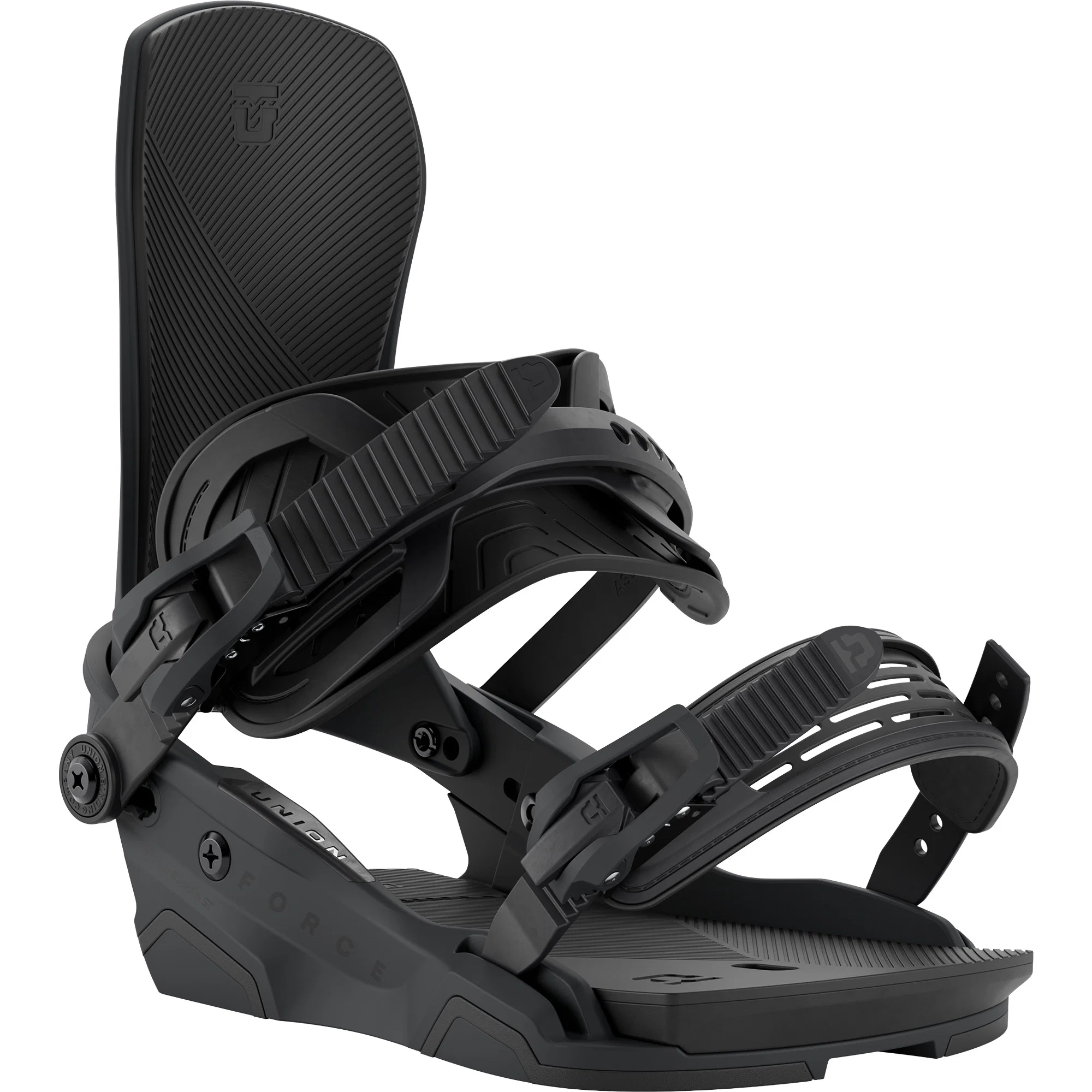 Union Force Team Snowboardbinding voor heren, zwart